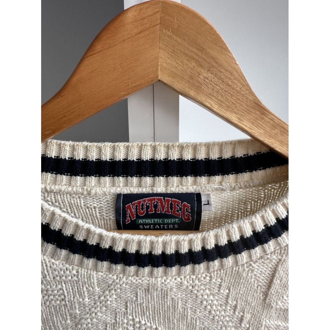 Nutmeg VTG Illinois Nutmeg USA Beige Knitted Sweater Size US L / EU 52-54 / 3 - 8 Thumbnail