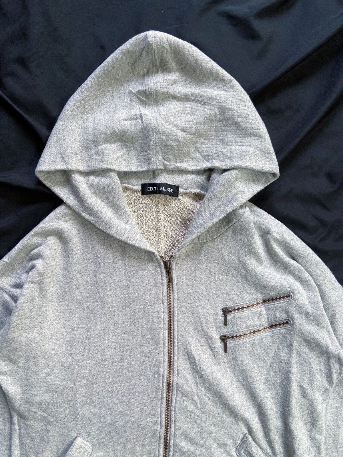 Japanese Brand CECIL MCBEE MULTI ZIPPER STYLE ZIP HOODIE Size US M / EU 48-50 / 2 - 2 Thumbnail