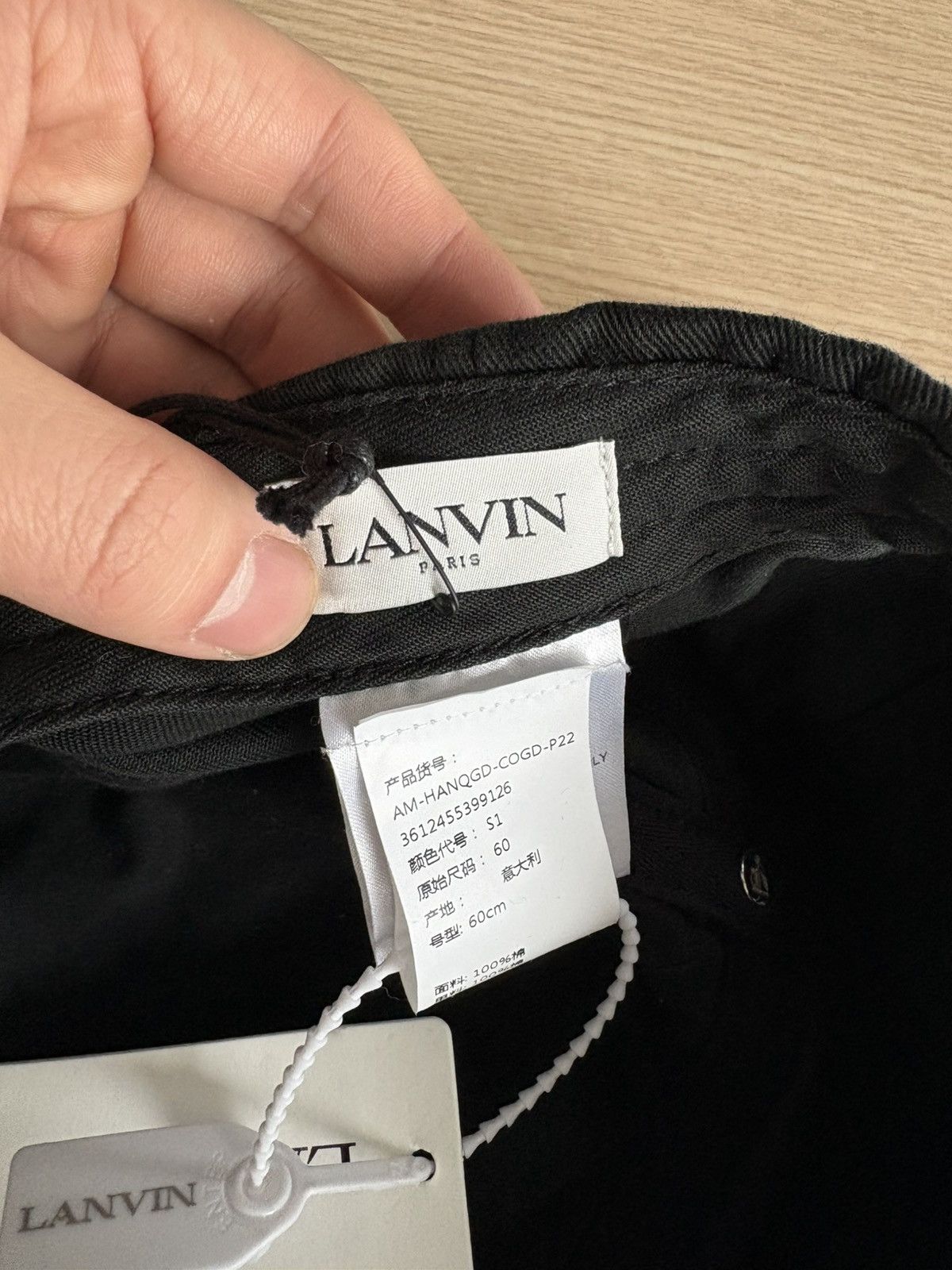 Gallery Dept. × Lanvin Lanvin/Gallery Dept Multicolor Paint Cap Size ONE SIZE - 6 Thumbnail
