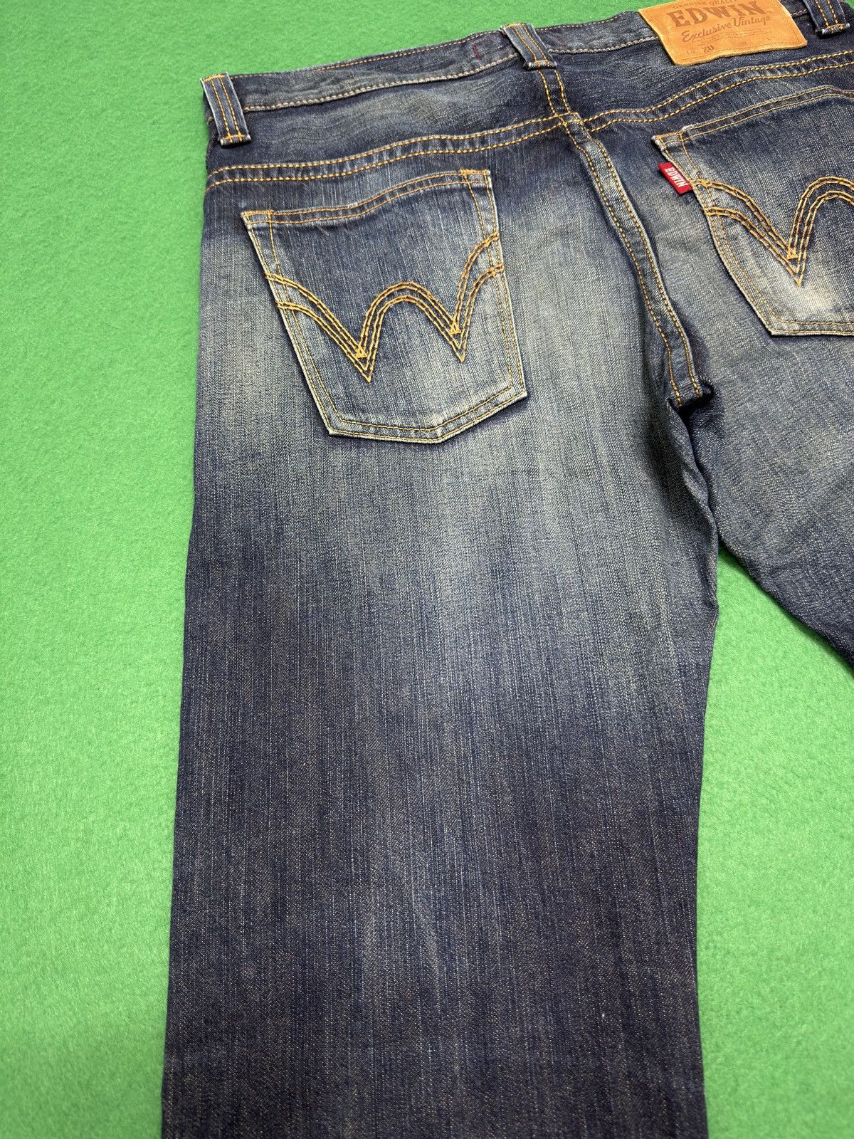 Kapital A27 EDWIN XV EXCLUSIVE VINTAGE MUD WASH AND VINTAGE STYLE Size US 35 - 9 Thumbnail