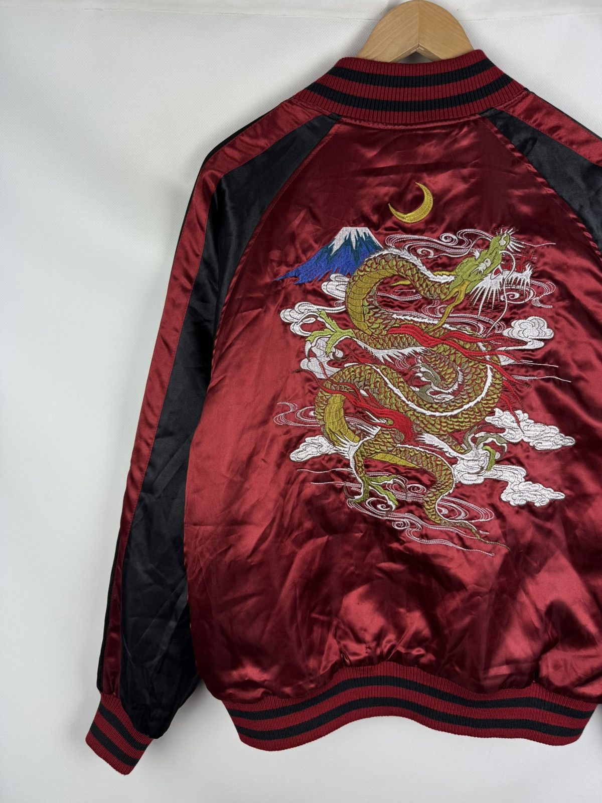 Japanese Brand YDU Co Men’s Japanese Embroidered Bomber Jacket Size L Size US L / EU 52-54 / 3 - 14 Thumbnail