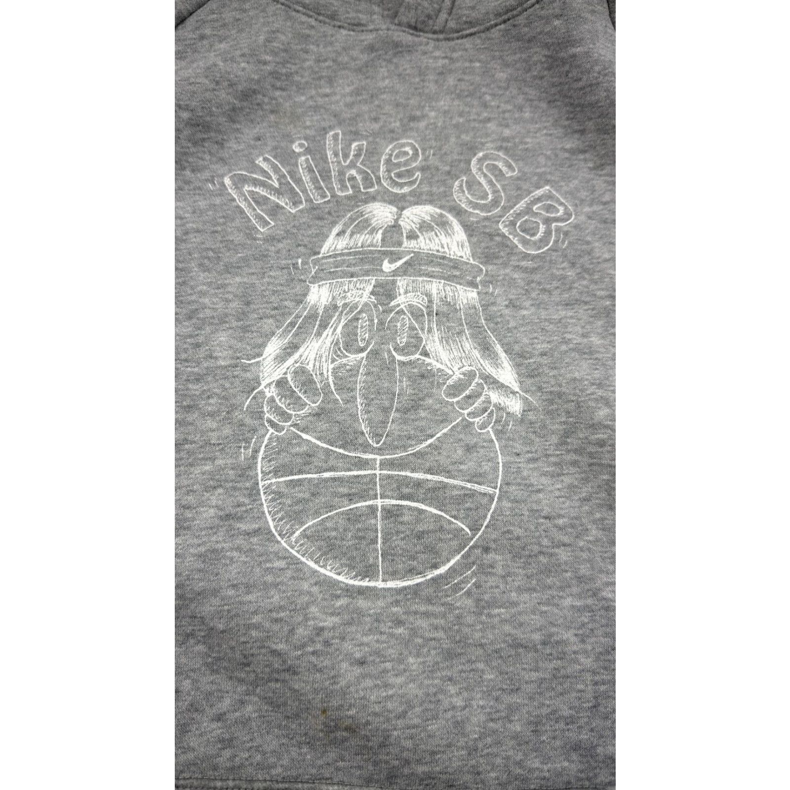 Nike Nike SB Hoodie Mens Small Gray Pullover Graphic Logo Skateboarding Basketball Size US S / EU 44-46 / 1 - 3 Thumbnail