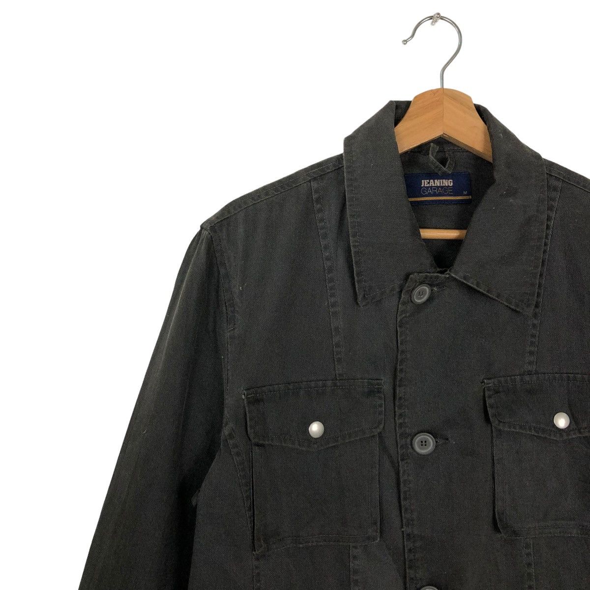 Japanese Brand 🔥VINTAGE CHORE BIKER JACKET JEANING GARAGE ISSEY MIYAKE Size US M / EU 48-50 / 2 - 6 Thumbnail