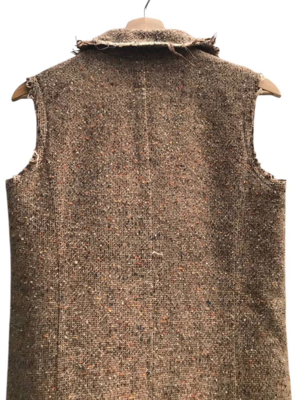 Comme des Garcons × Junya Watanabe AW04 Junya Watanabe Tweed Woven Dress Size S / US 4 / IT 40 - 8 Thumbnail