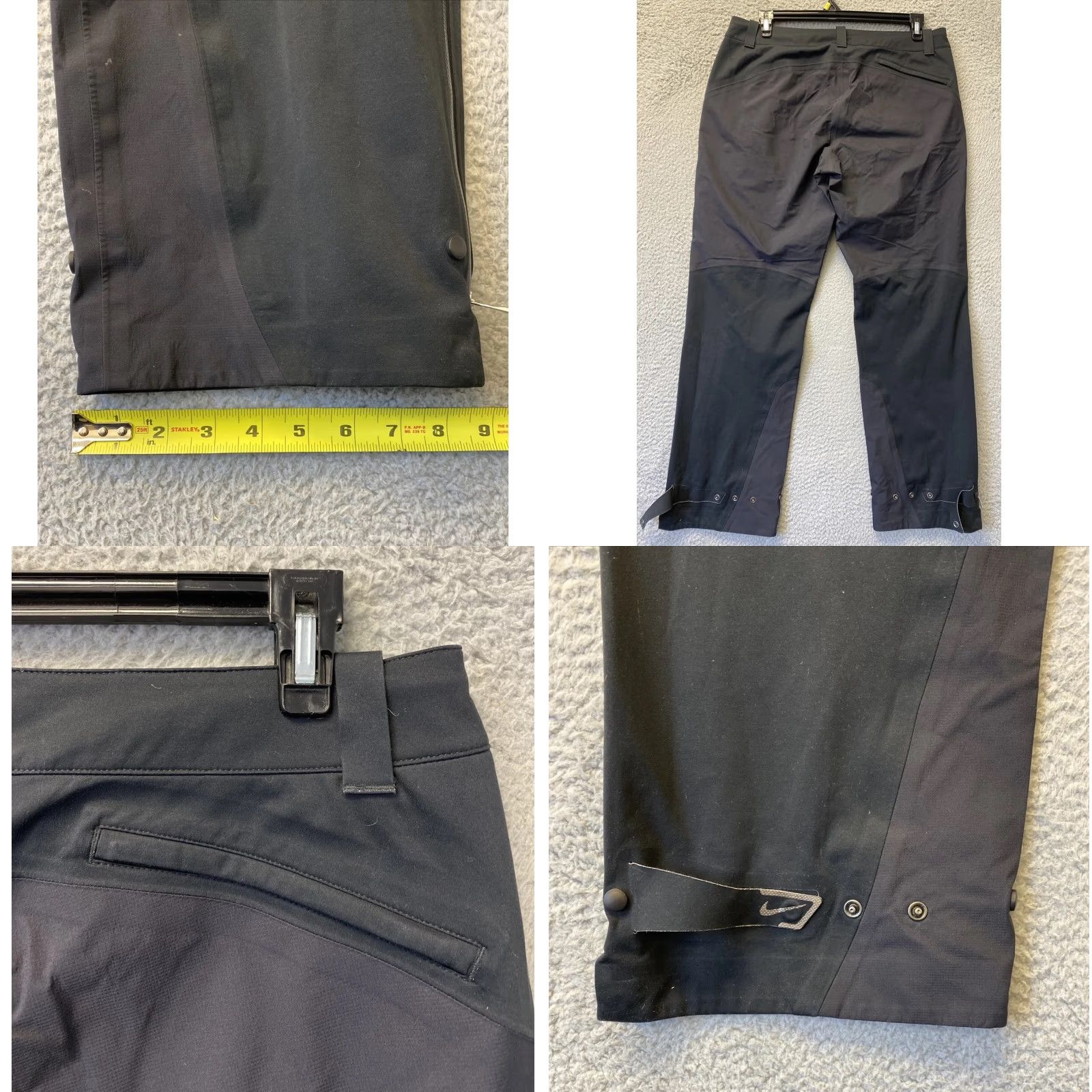 Nike Nike Pants Women Large Black Golf Training StormFit All Time Classic /99-32 Pants Size 36" / US 14 / IT 50 - 8 Thumbnail