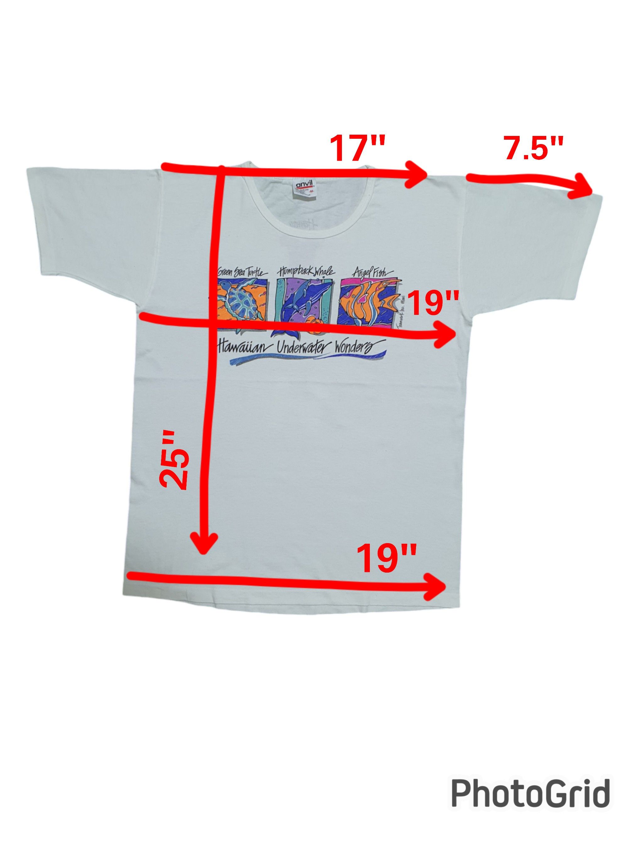 Anvil × Vintage VINTAGE HAWAII 19/25 ANVIL T-SHIRT Size US M / EU 48-50 / 2 - 8 Thumbnail