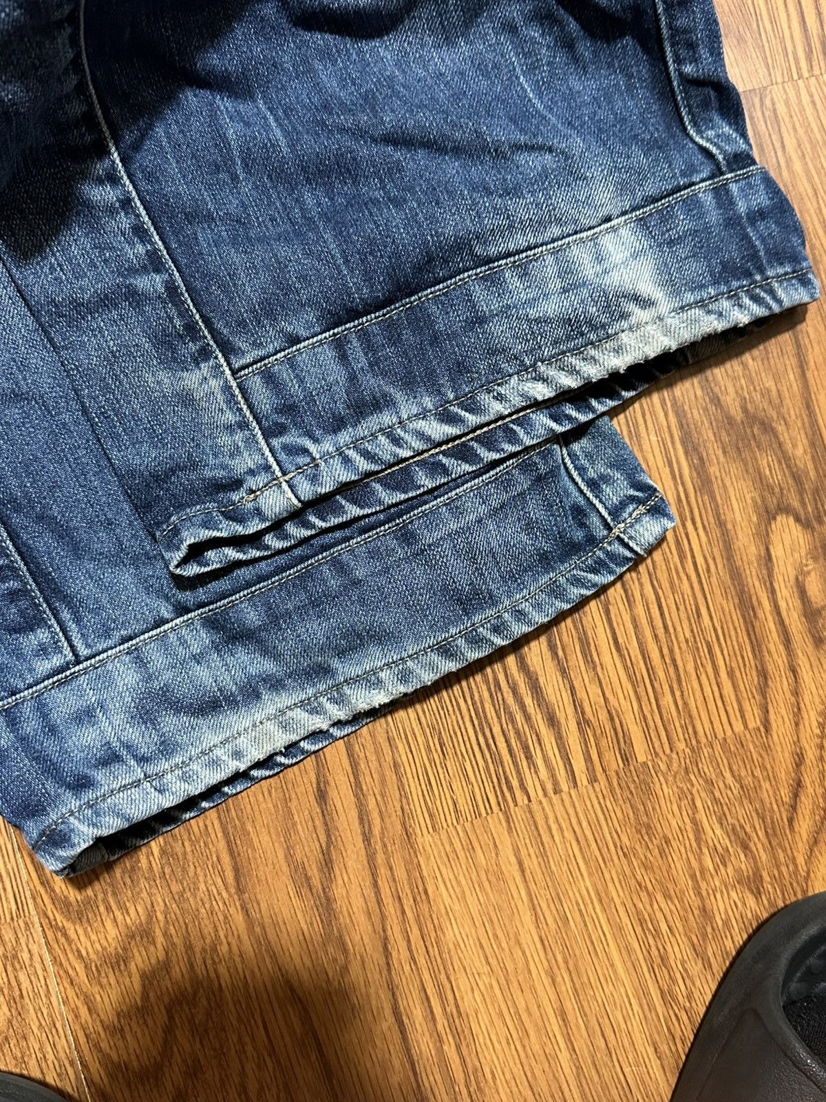 G-Star × If Six Was Nine × Vintage Vintage G Star Raw Waxed Jeans 33/01 Size US 36 / EU 52 - 13 Thumbnail