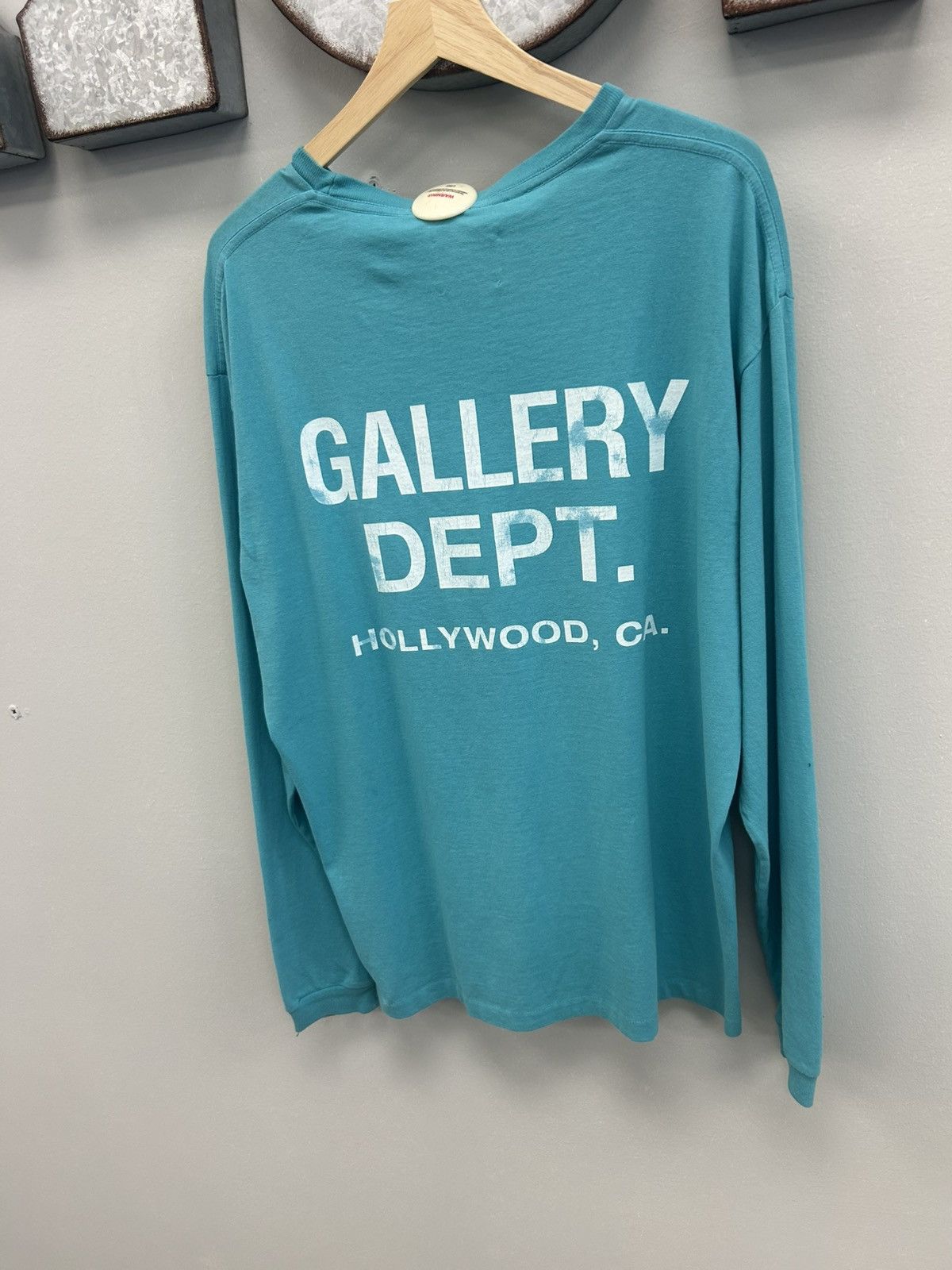 Gallery Dept. Gallery Department Souvenir Longsleeve T-Shirt Teal Size US L / EU 52-54 / 3 - 12 Thumbnail