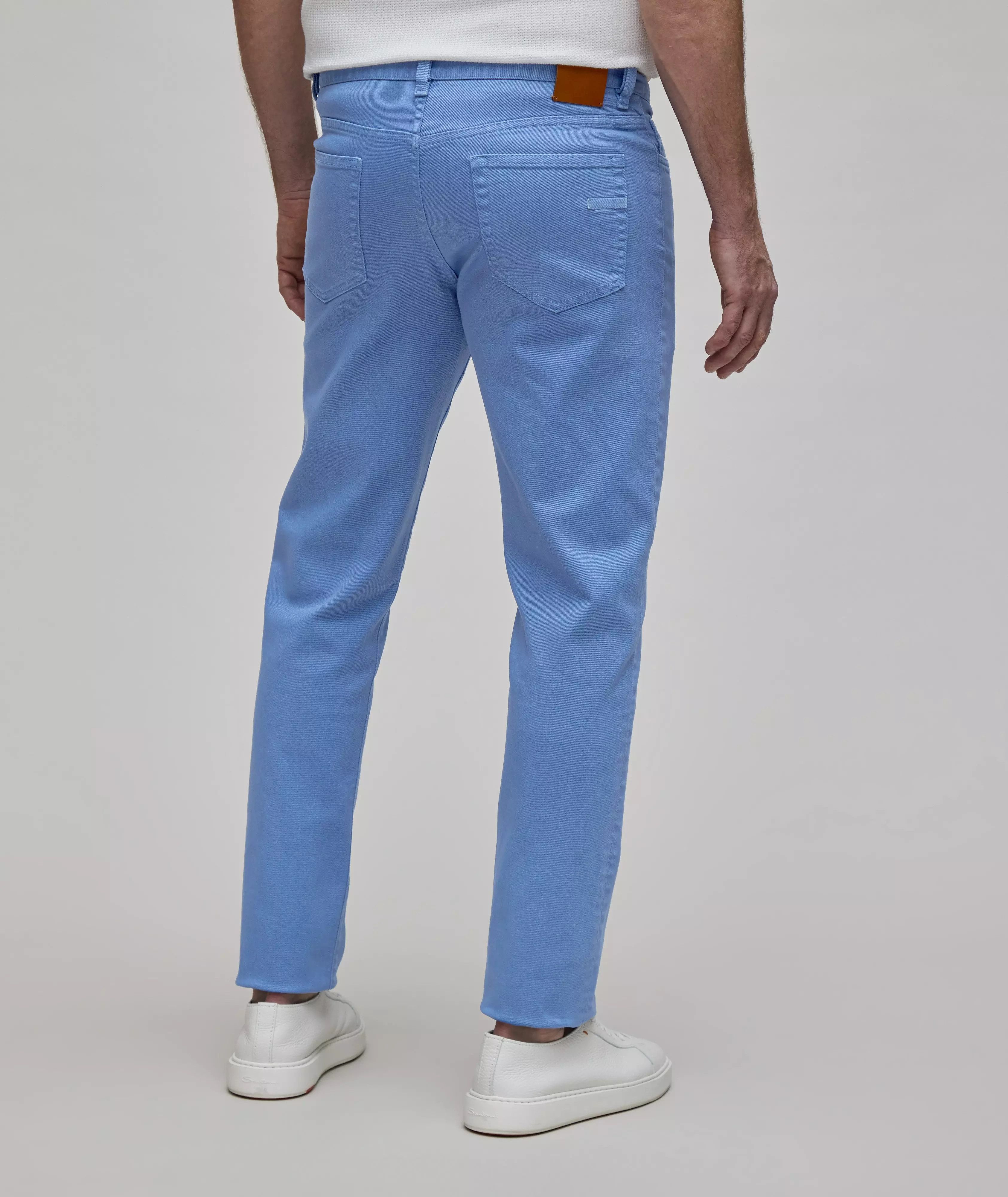 Ermenegildo Zegna o1s1rm0225 RUDPZWA7 Pant in Blue Size US 34 / EU 50 - 4 Thumbnail