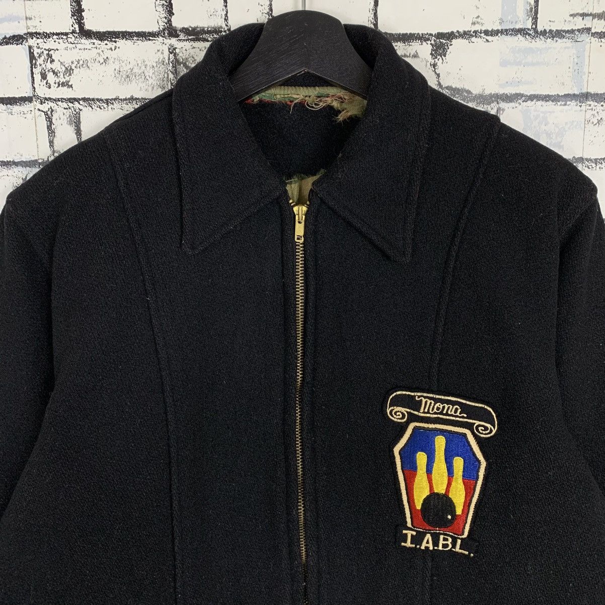 Designer × Vintage Vintage 158C Bowling Jacket Size US M / EU 48-50 / 2 - 4 Thumbnail