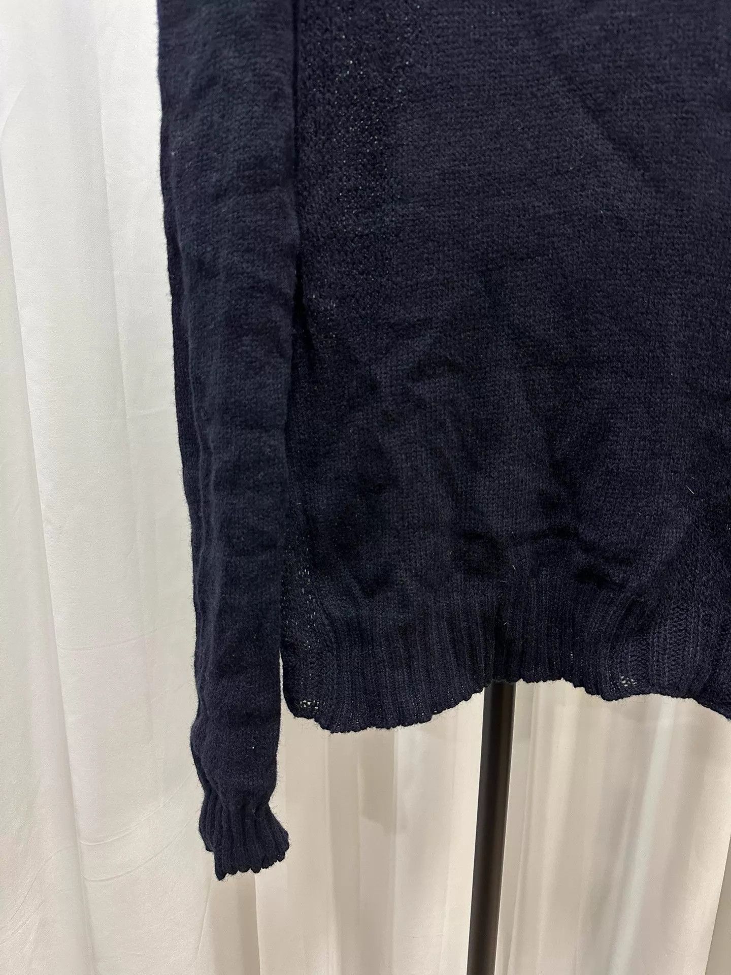 Maison Margiela Maison Margiela Openwork Wool Knit Sweater Size US M / EU 48-50 / 2 - 3 Thumbnail