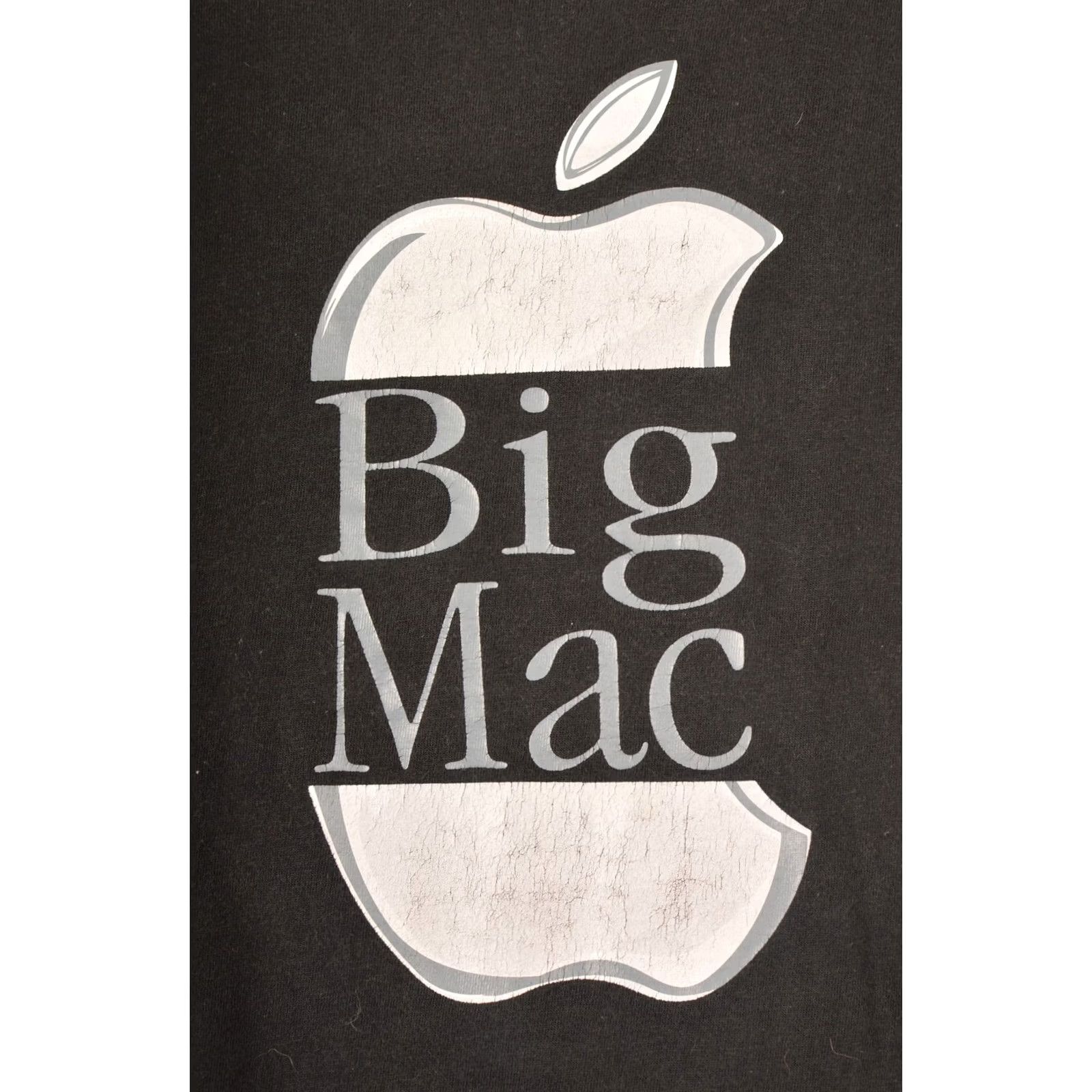 Jerzees Jerzees Andy Warhol Big Mac Apple Vintage Humor T-Shirt Tee Size S Mens Black XS? Size US S / EU 44-46 / 1 - 2 Thumbnail