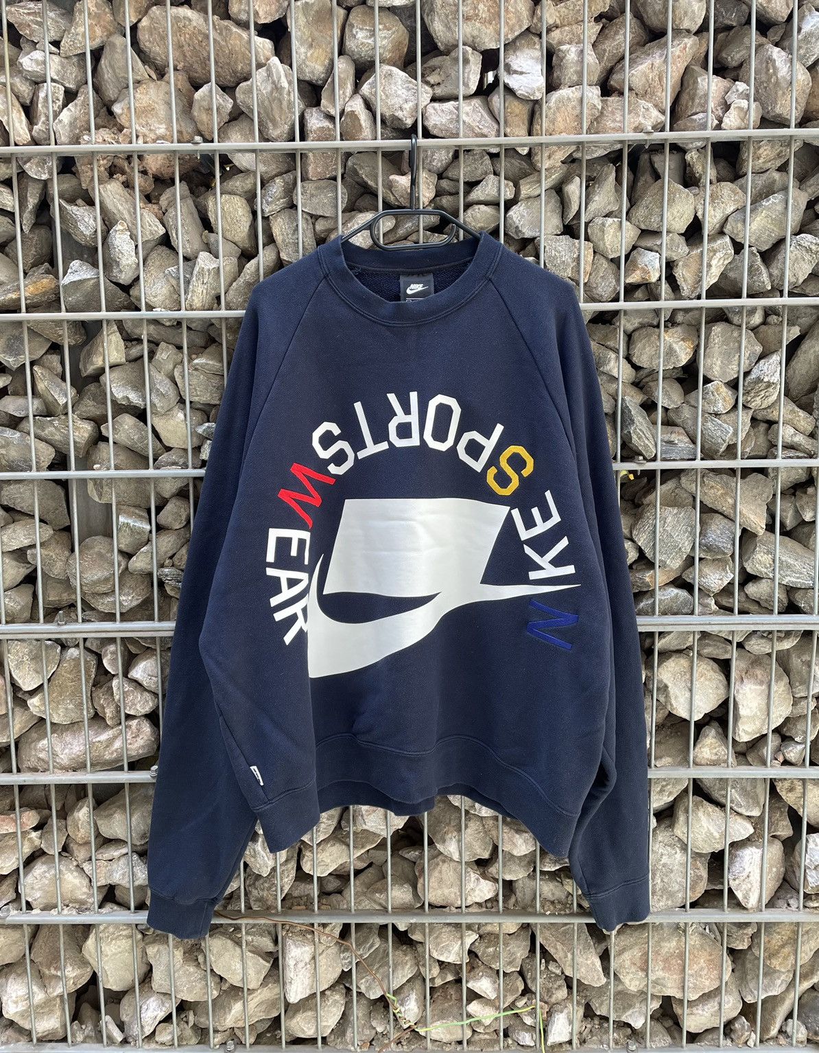 Nike × Vintage VINTAGE Y2K NIKE BIG LOGO OVERSIZED FIT SWEATSHIRT Size US M / EU 48-50 / 2 - 1 Thumbnail
