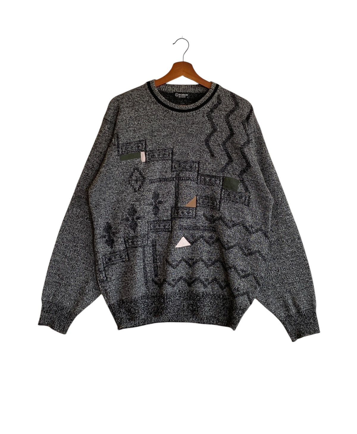 Japanese Brand Vintage Japanese Brand Toroy Sweatshirt 1990s Size US L / EU 52-54 / 3 - 1 Thumbnail