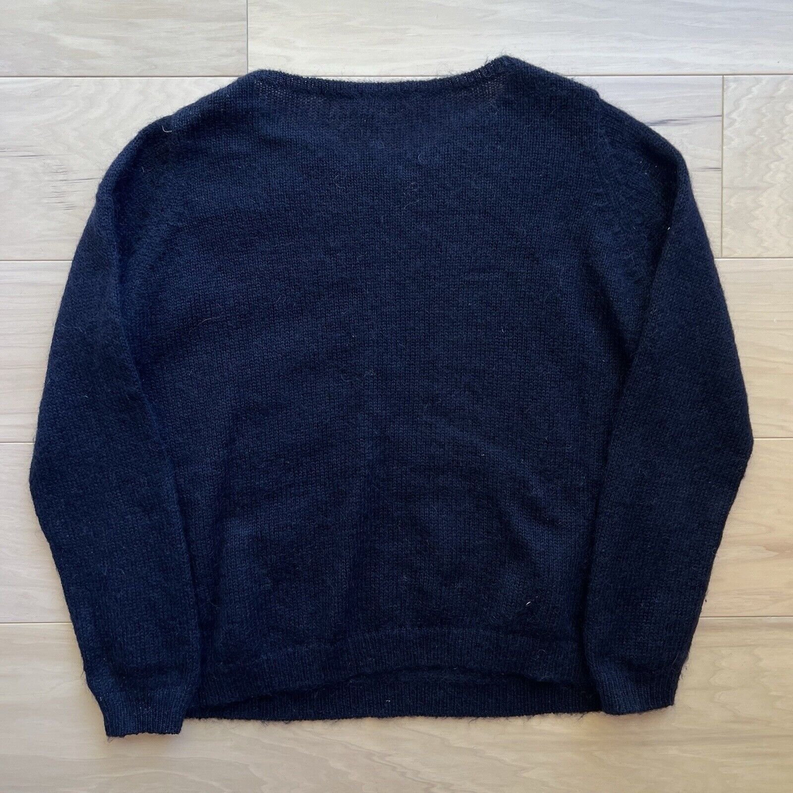 Sezane La Maille Sezane Sweater Women's XL Blue Mohair Wool Size XL / US 12-14 / IT 48-50 - 8 Thumbnail