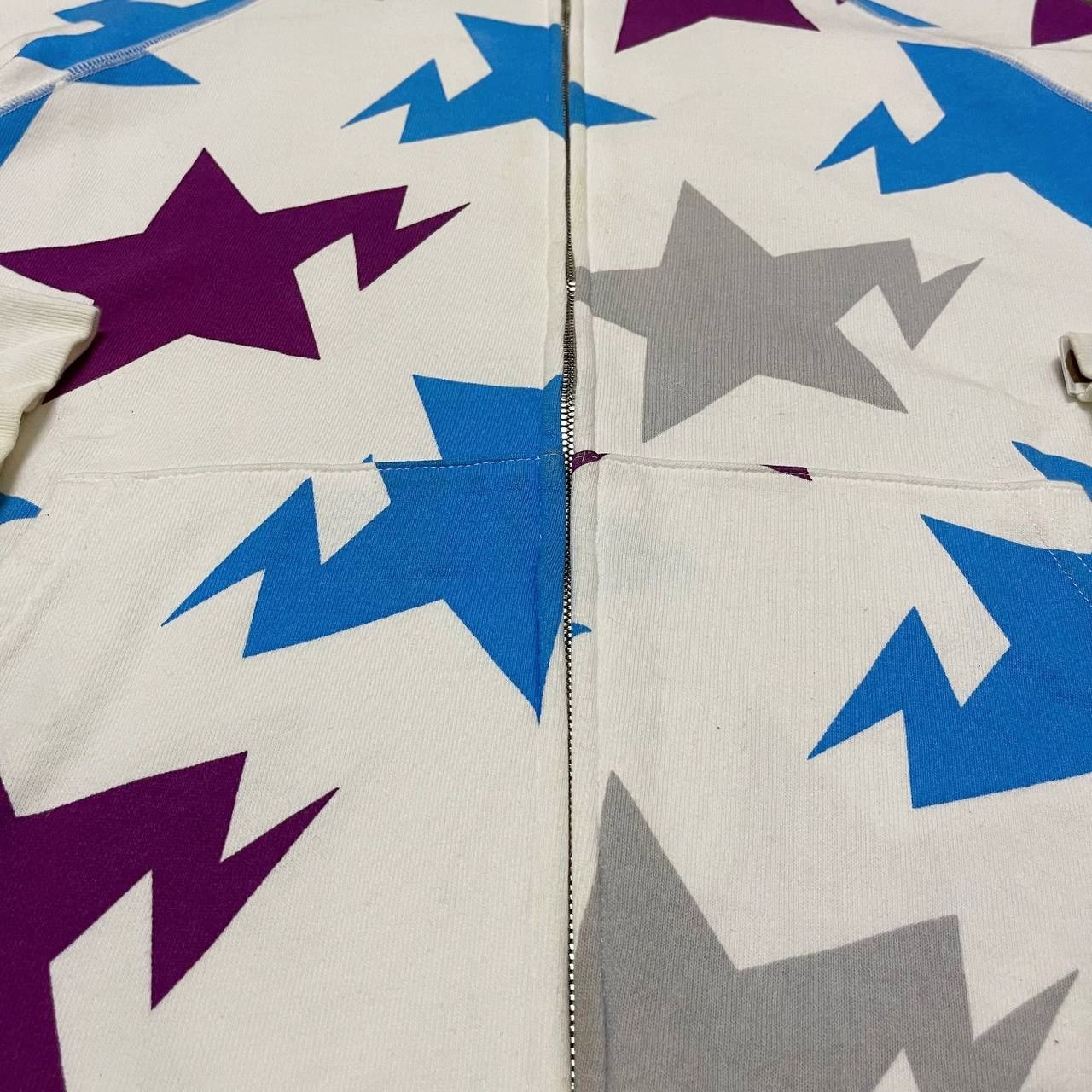 Bape Bapesta Yokohama Star Pattern Full Zip Hoodie Size US S / EU 44-46 / 1 - 5 Thumbnail