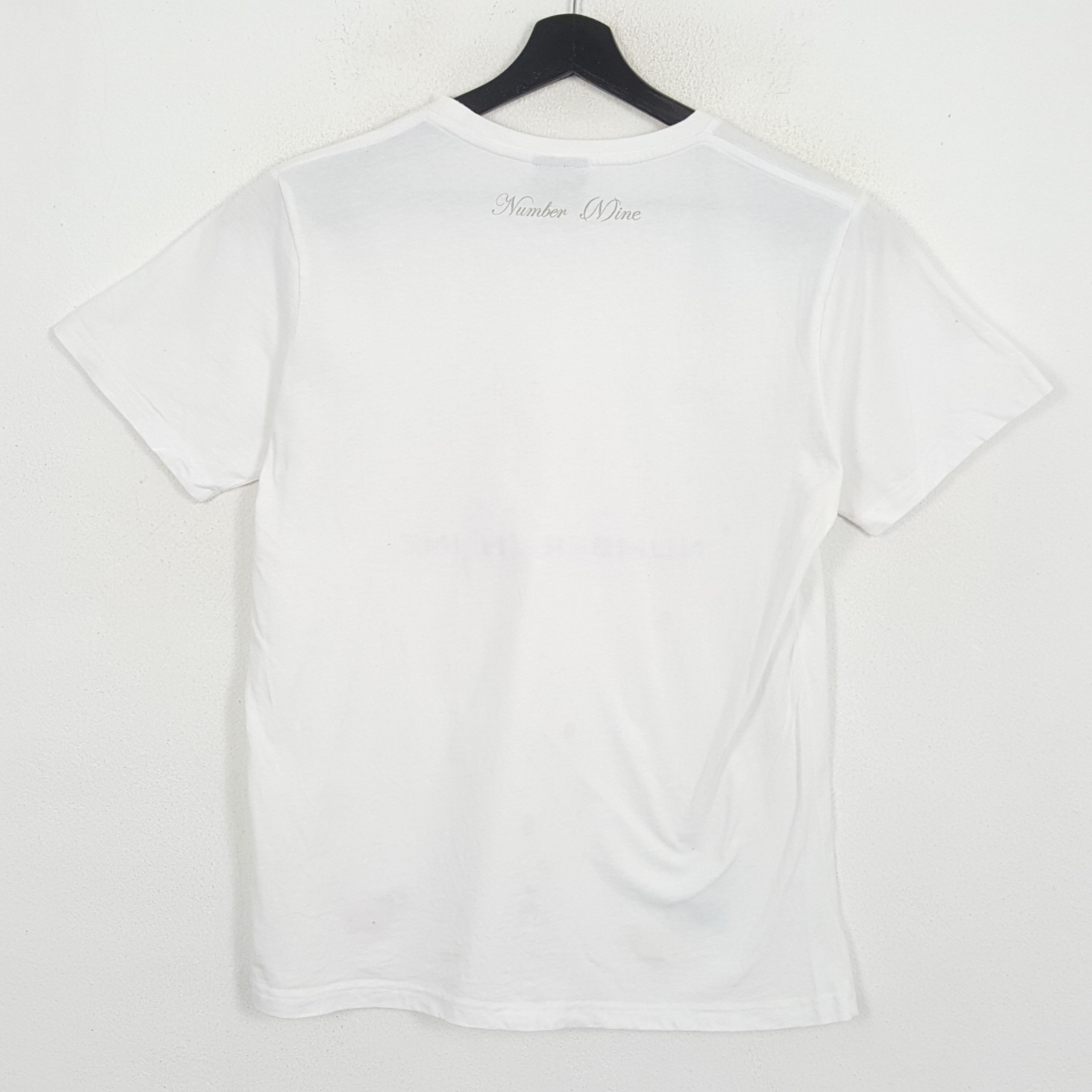 Japanese Brand × Number (N)ine × Vintage NUMBER NINE Japanese Brand Streetwear Style Tshirt Size US M / EU 48-50 / 2 - 3 Thumbnail