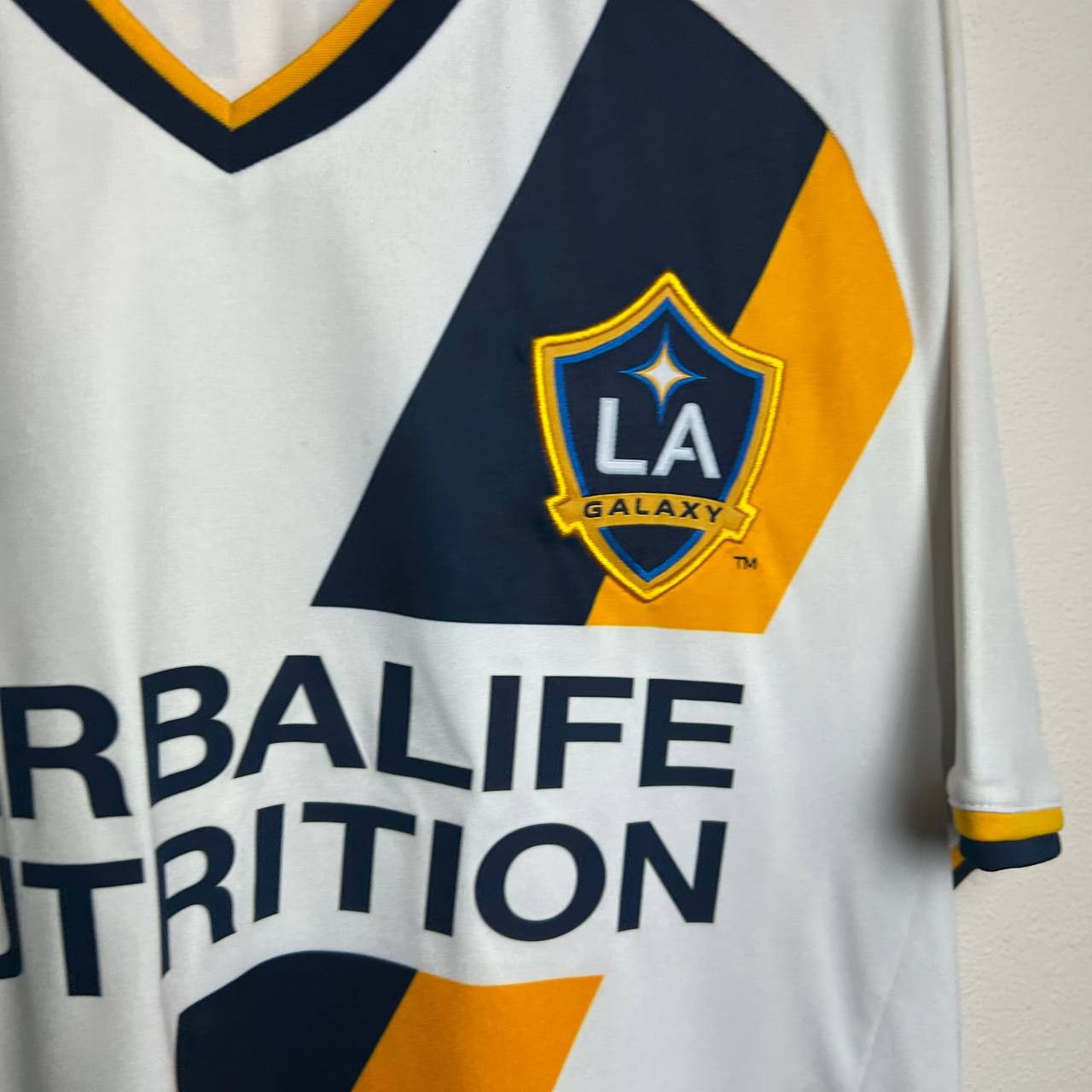 Adidas Mens Adidas FC La Galaxy MLS 17 Don Ditar soccer jersey Size US M / EU 48-50 / 2 - 4 Thumbnail