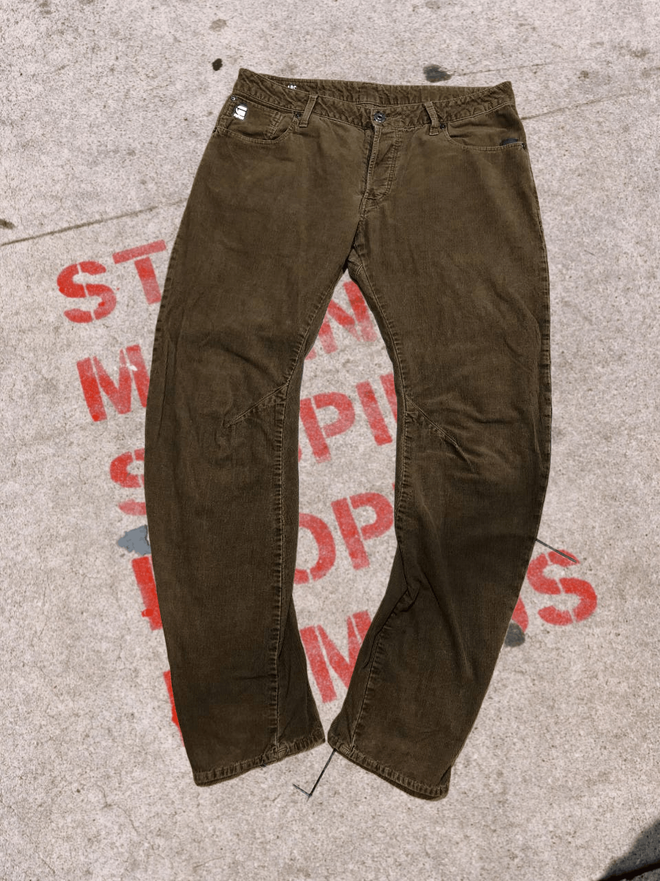 G STAR CORD Men’s Vintage Pants Casual Everyday Fit