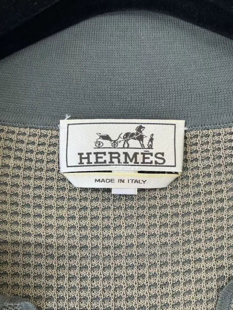 Hermes Hermes Knitted breathable short-sleeved T-shirt Size US XXL / EU 58 / 5 - 3 Thumbnail