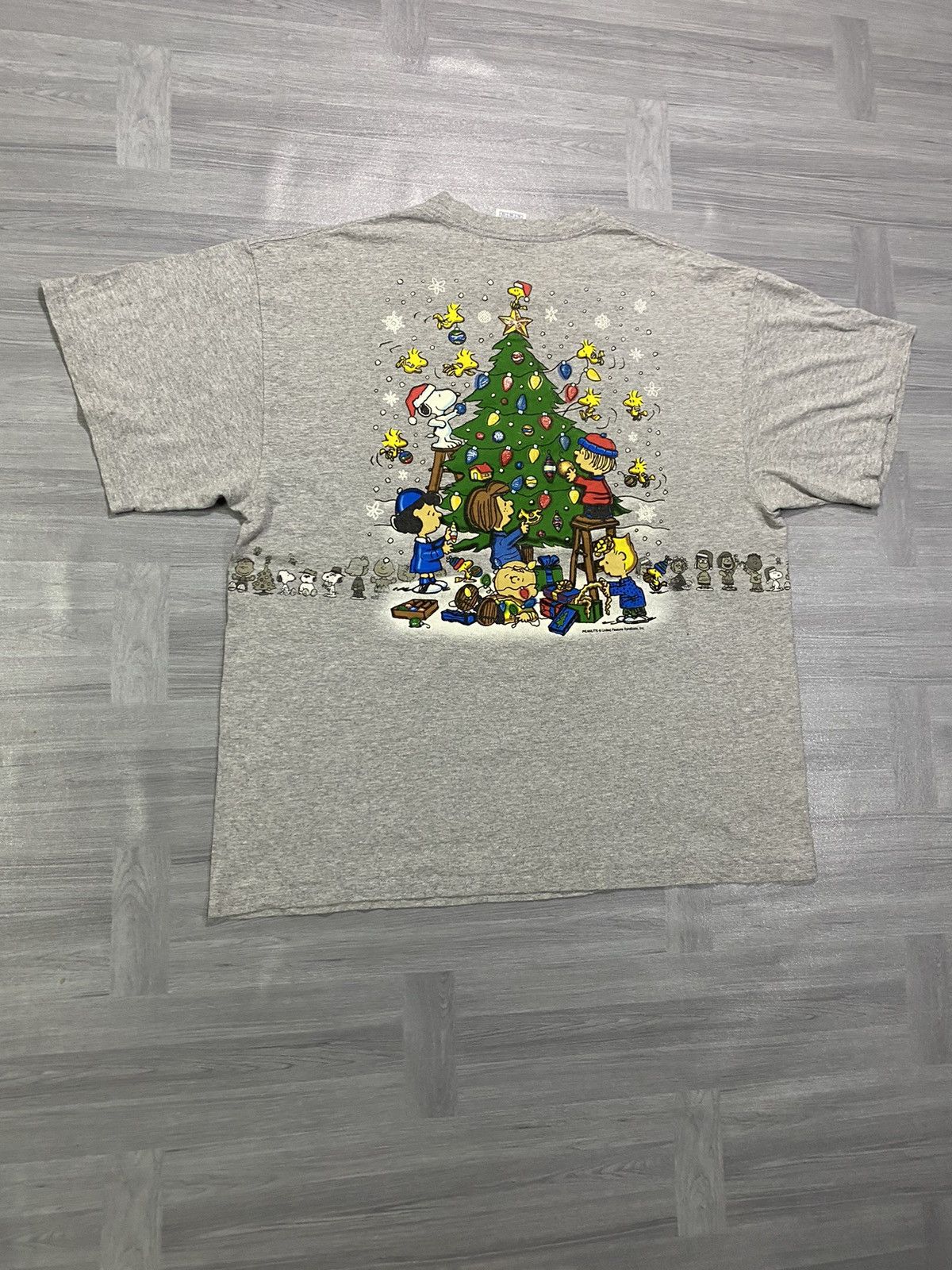 Peanuts Vintage Overprint Peanuts Snoopy Christmas Size US XL / EU 56 / 4 - 14 Thumbnail