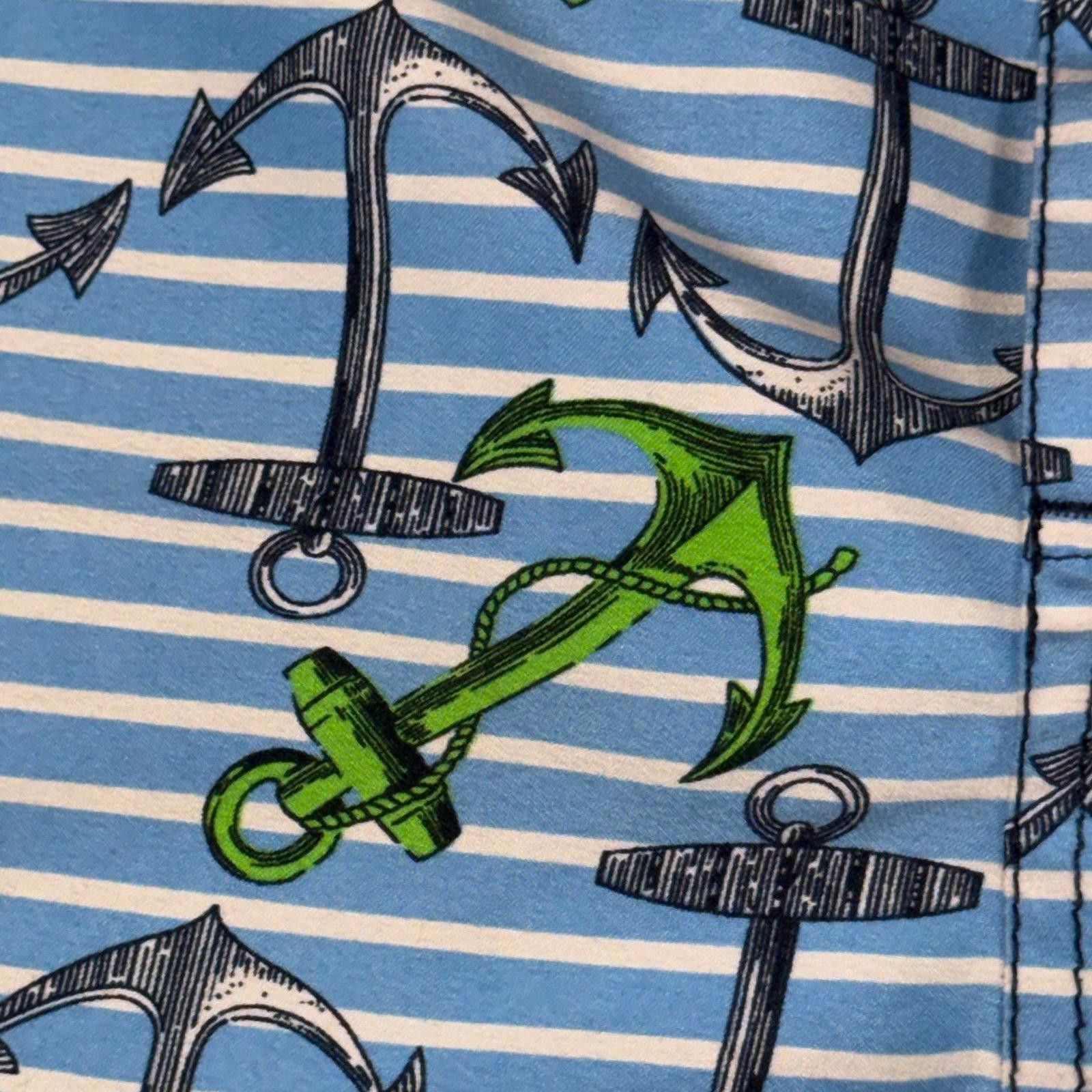 Other Kitestrings Boys Size 12 Anchor Print Swimsuit Size US 26 / EU 42 - 2 Thumbnail