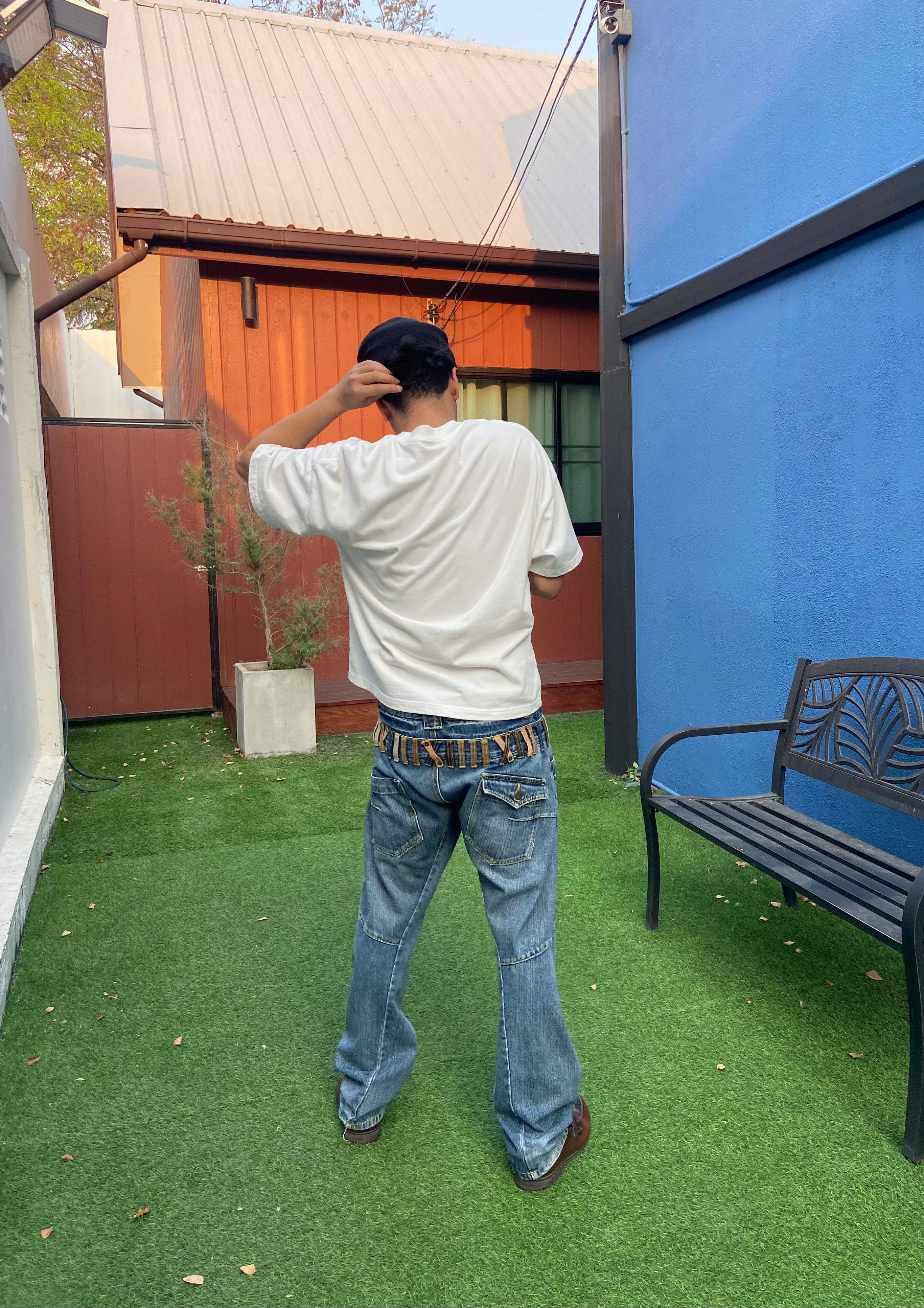 Japanese Brand Vintage breathmint by brthbreath double waist jeans Size US 32 / EU 48 - 15 Thumbnail
