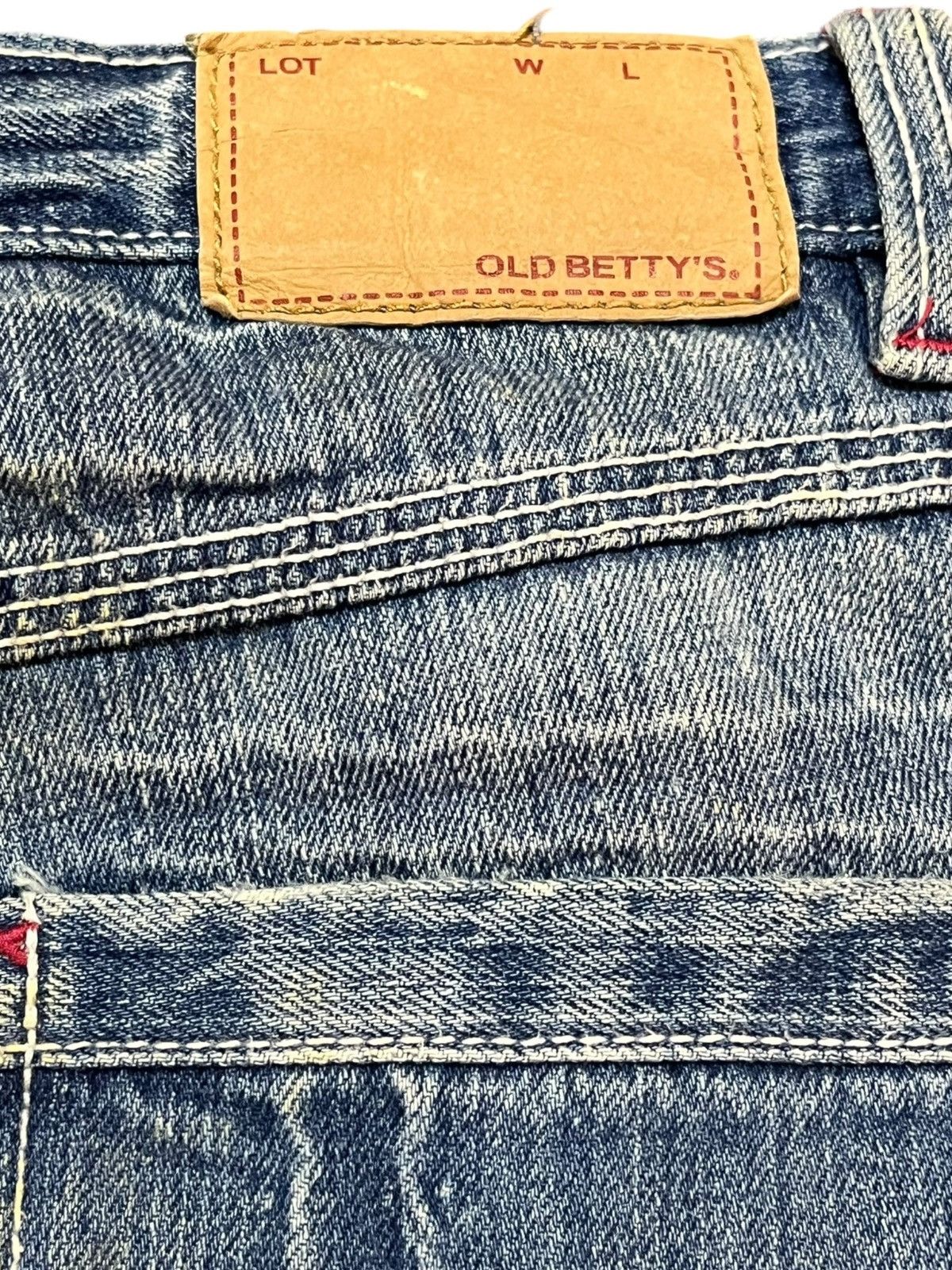 Oldblue Co. Vintage Old Betty’s Baggy Cargo Carpenter Wide Leg Denim Size US 32 / EU 48 - 10 Thumbnail