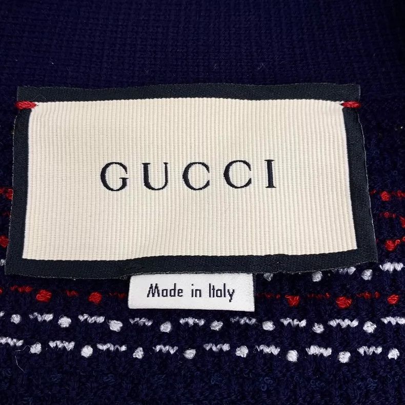 Gucci Gucci Colorful Striped Knit Cardigan V-Neck-2506 Size US L / EU 52-54 / 3 - 5 Thumbnail