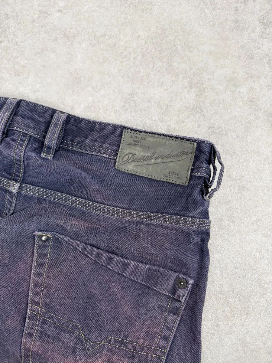 Diesel Diesel Slim Bleached Sunset Purple Denim Jeans Size US 32 / EU 48 - 13 Thumbnail