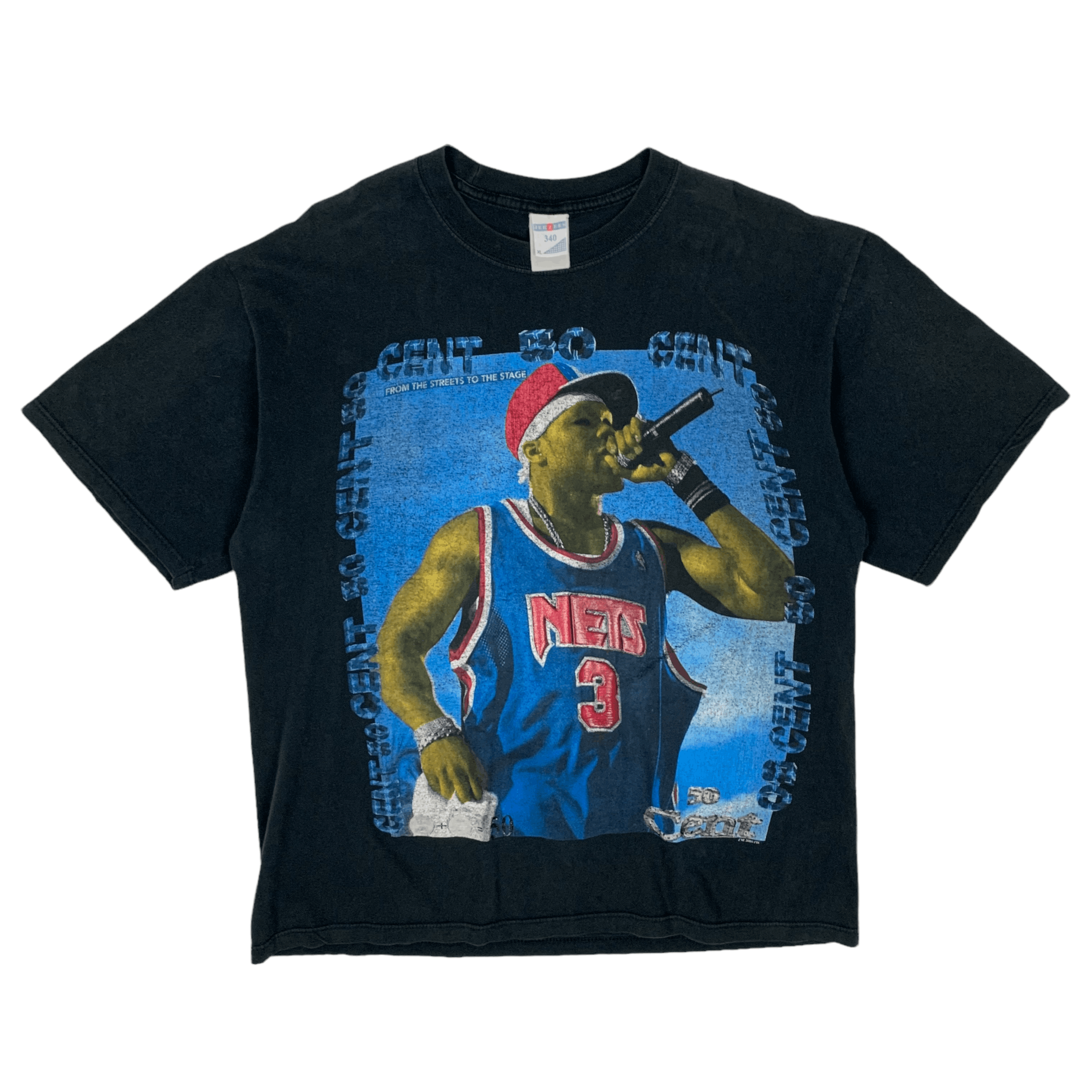 Rap Tees 2004 50 Cent Rap Tee - Size XL Size US XL / EU 56 / 4 - 1 Thumbnail