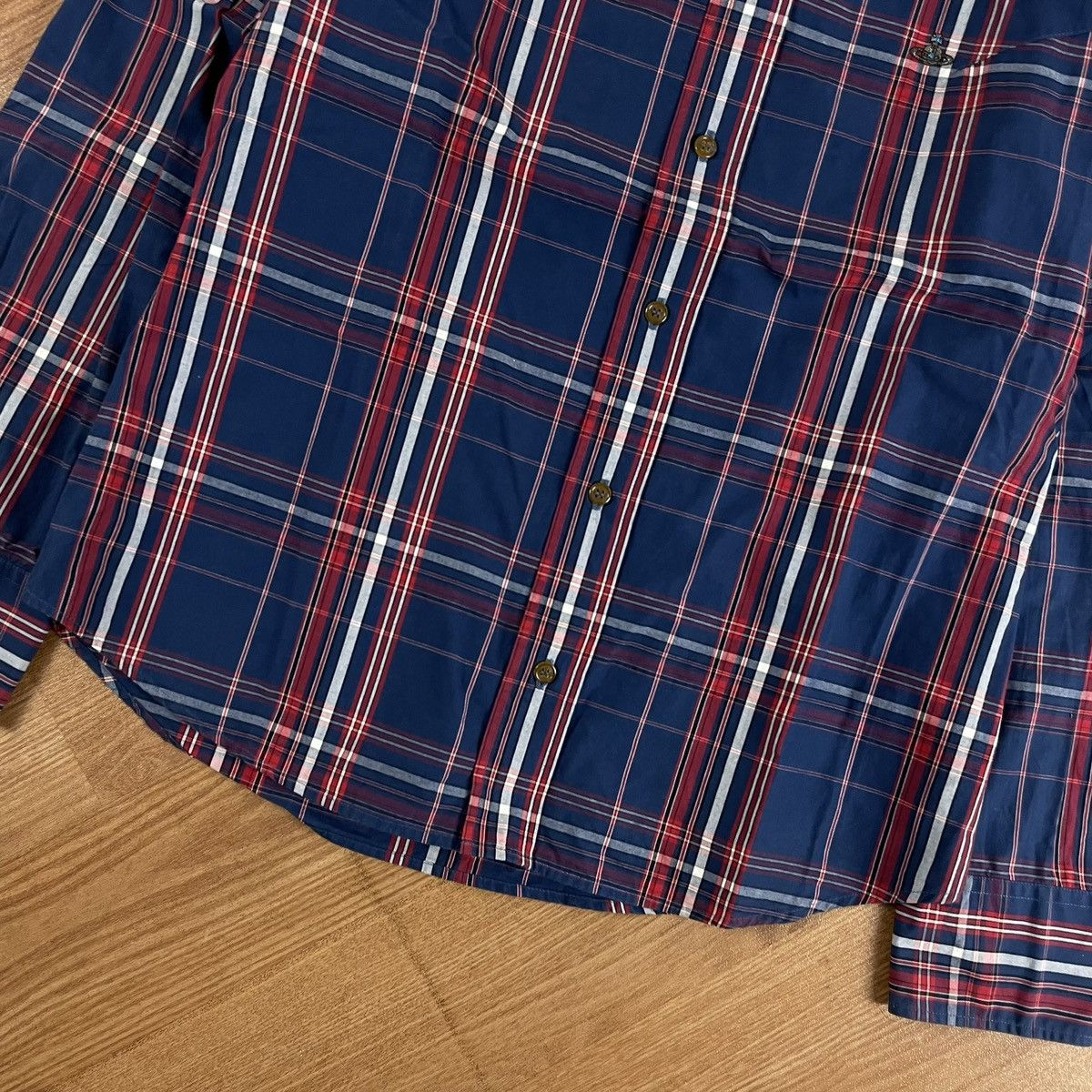 Vivienne Westwood Viviene Westwood Man Deformed Check Shirt Size US M / EU 48-50 / 2 - 4 Thumbnail