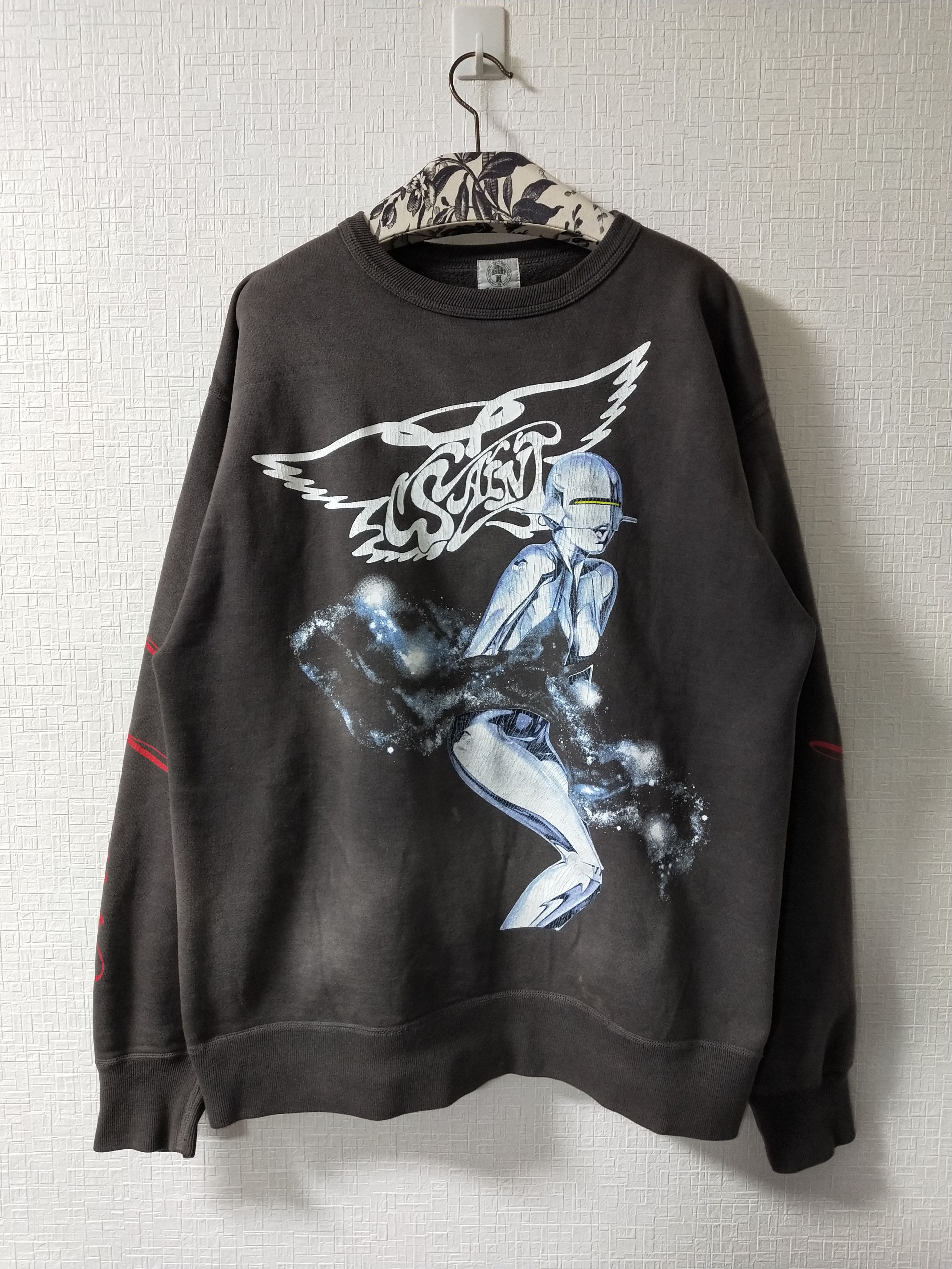 Saint Michael Hajime Sorayama Sweatshirt Size US L / EU 52-54 / 3 - 1 Thumbnail
