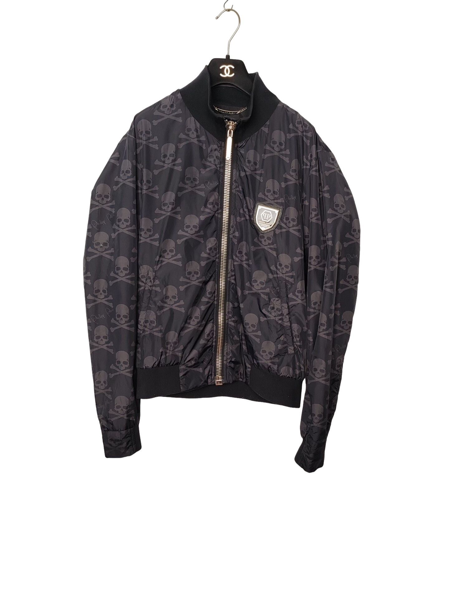 Philipp Plein Philipp Plein Skull Print Bomber Jacket Size L Size US L / EU 52-54 / 3 - 1 Thumbnail