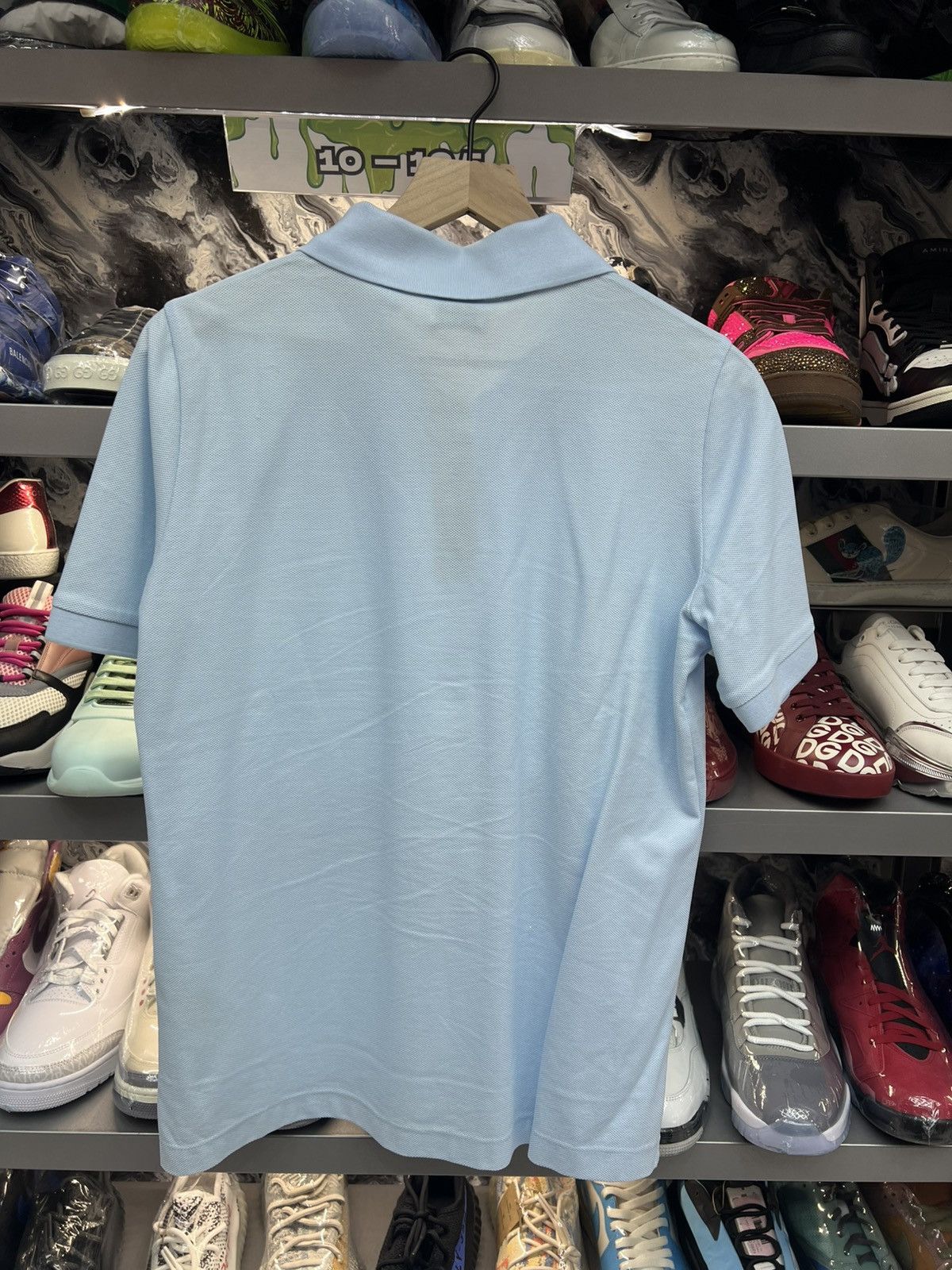 Burberry Burberry Baby Blue Polo Tee Size US L / EU 52-54 / 3 - 2 Thumbnail