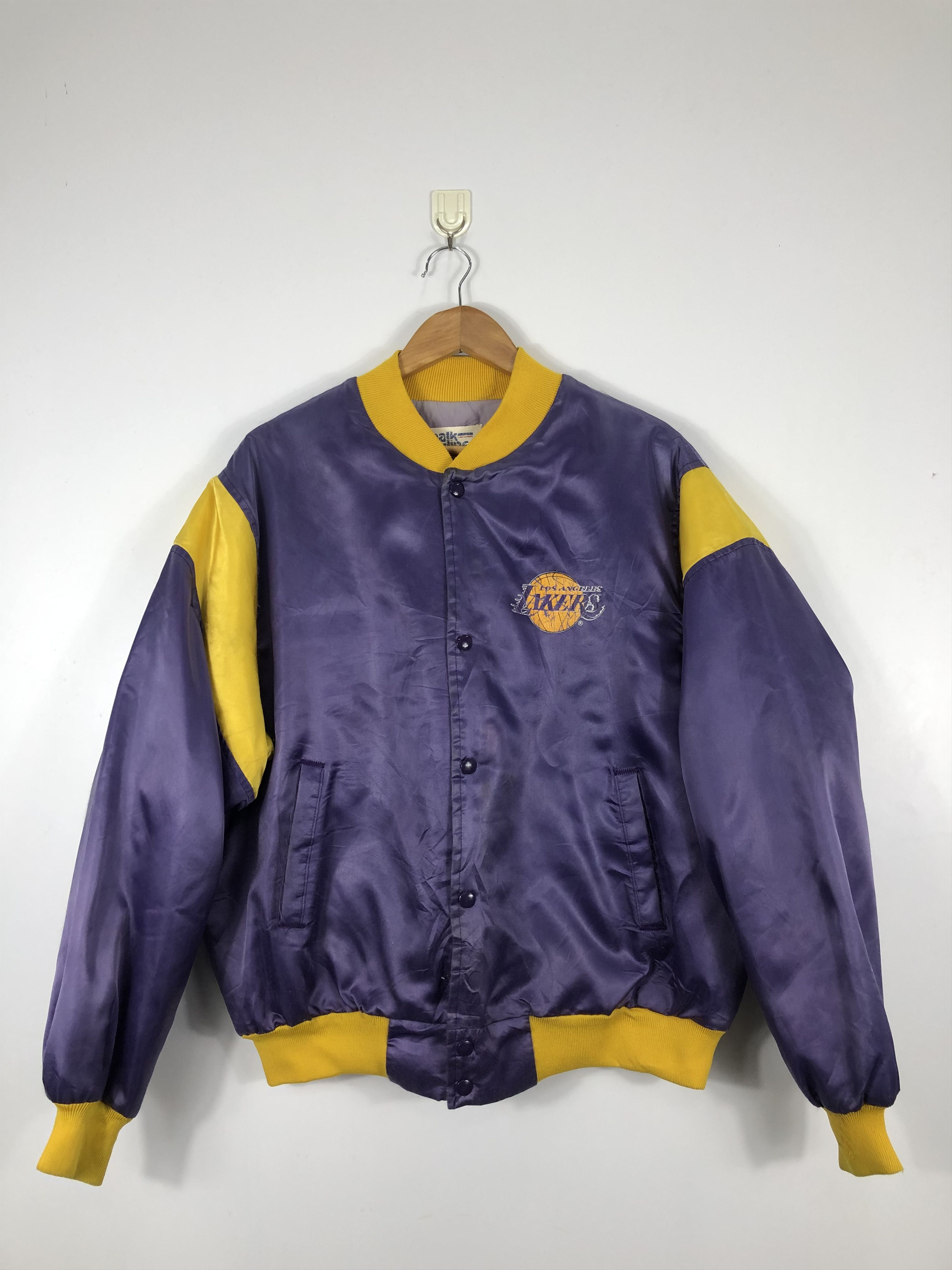 Los Angeles Lakers jacket factory sz medium vintage