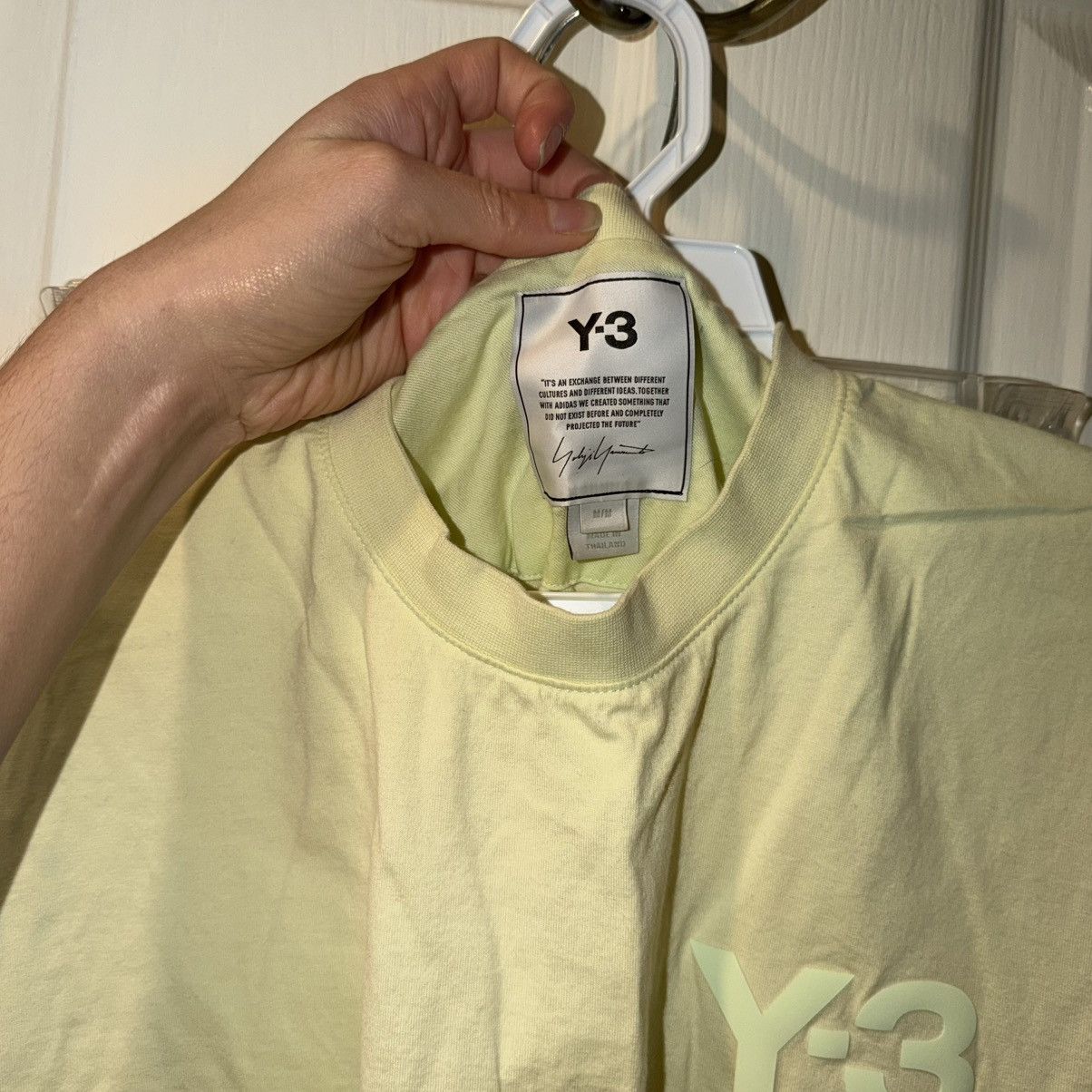 Y-3 Y-3 Logo T shirt Size US M / EU 48-50 / 2 - 3 Thumbnail
