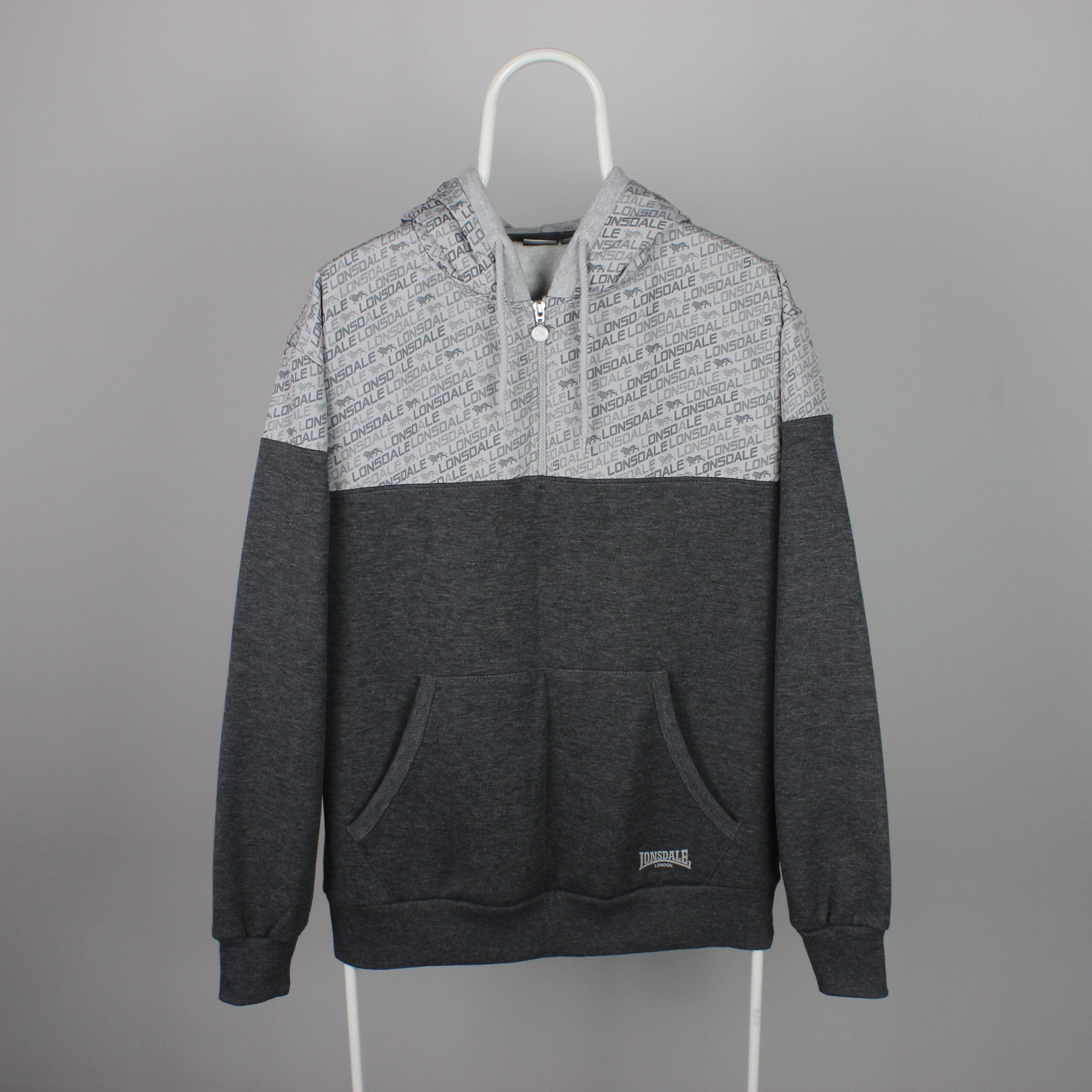 Lonsdale Lonsdale sweatshirt jumper men cotton L gray multilogo Size US L / EU 52-54 / 3 - 2 Thumbnail