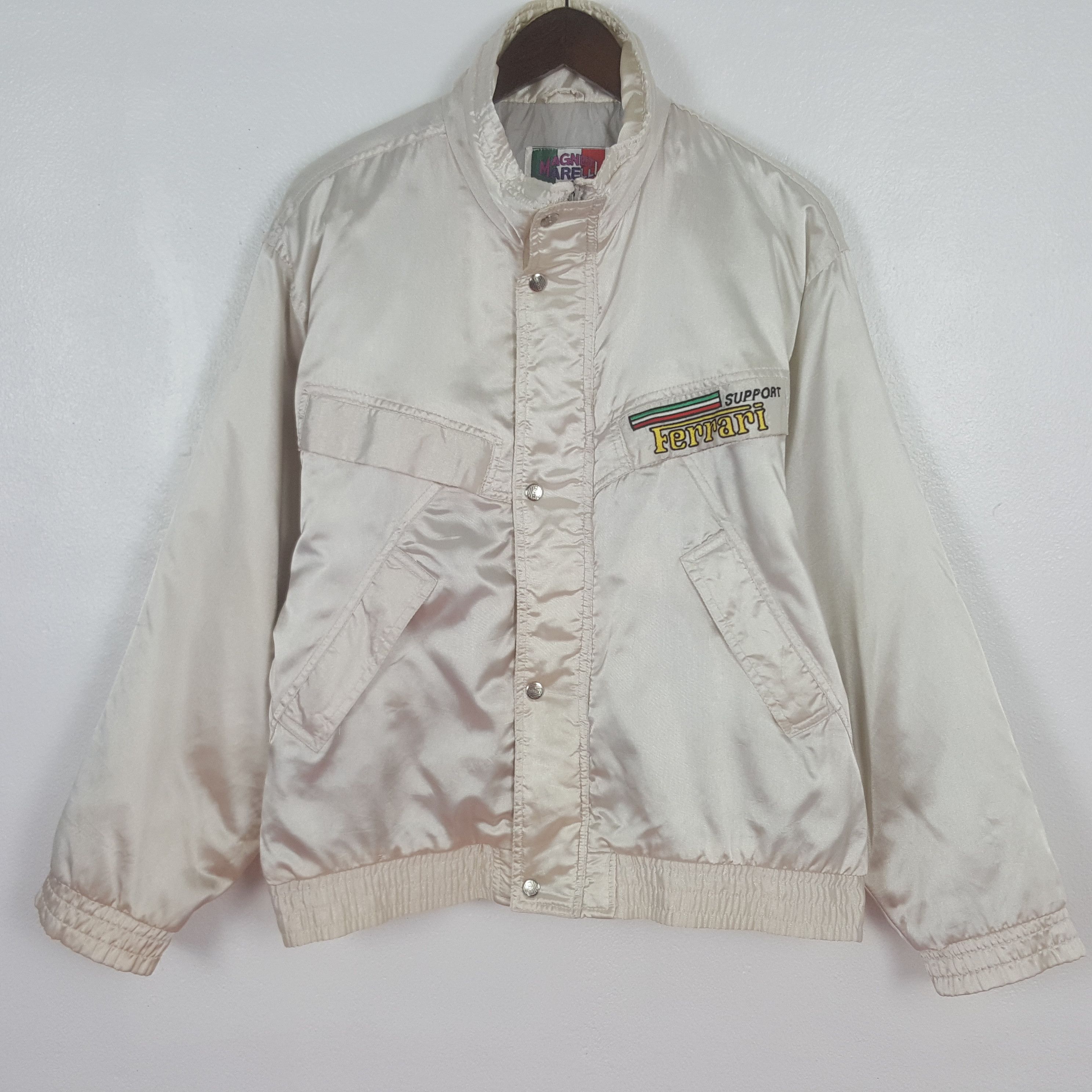 Ferrari Vintage Ferrari Magneli Marelli Sport Bomber Jacket Size US M / EU 48-50 / 2 - 3 Thumbnail