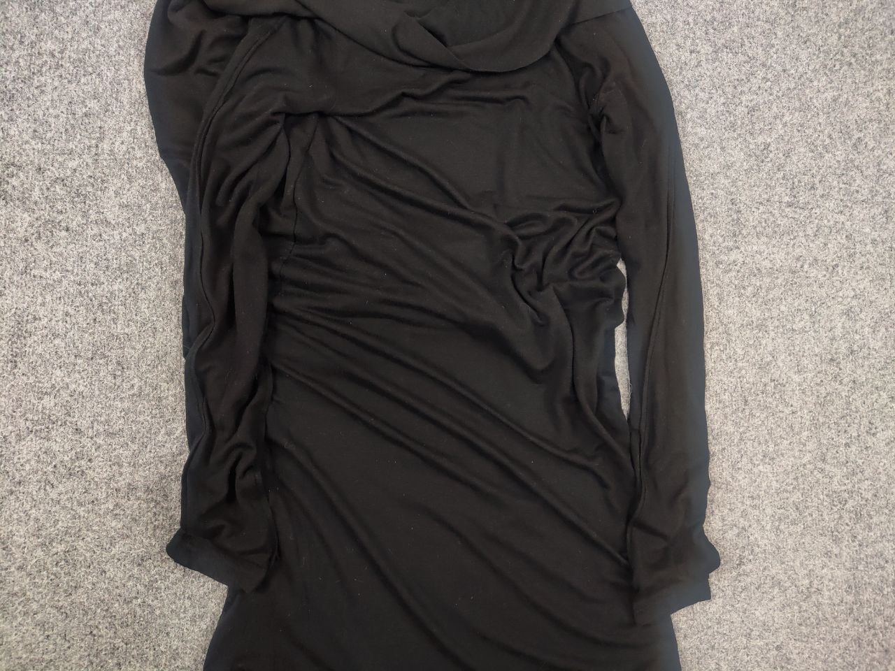 Ann Demeulemeester Ann Demeulemeester Wool Long Sleeve asymmetrical Slim Dress Size L / US 10 / IT 46 - 5 Thumbnail