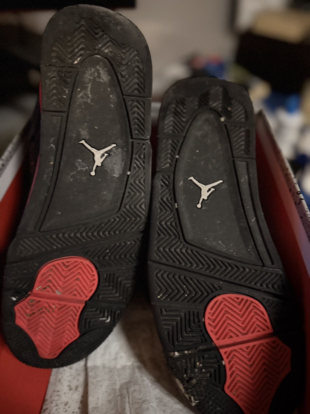Jordan Brand jordan 4 red thunders Size US 9.5 / EU 42-43 - 7 Thumbnail