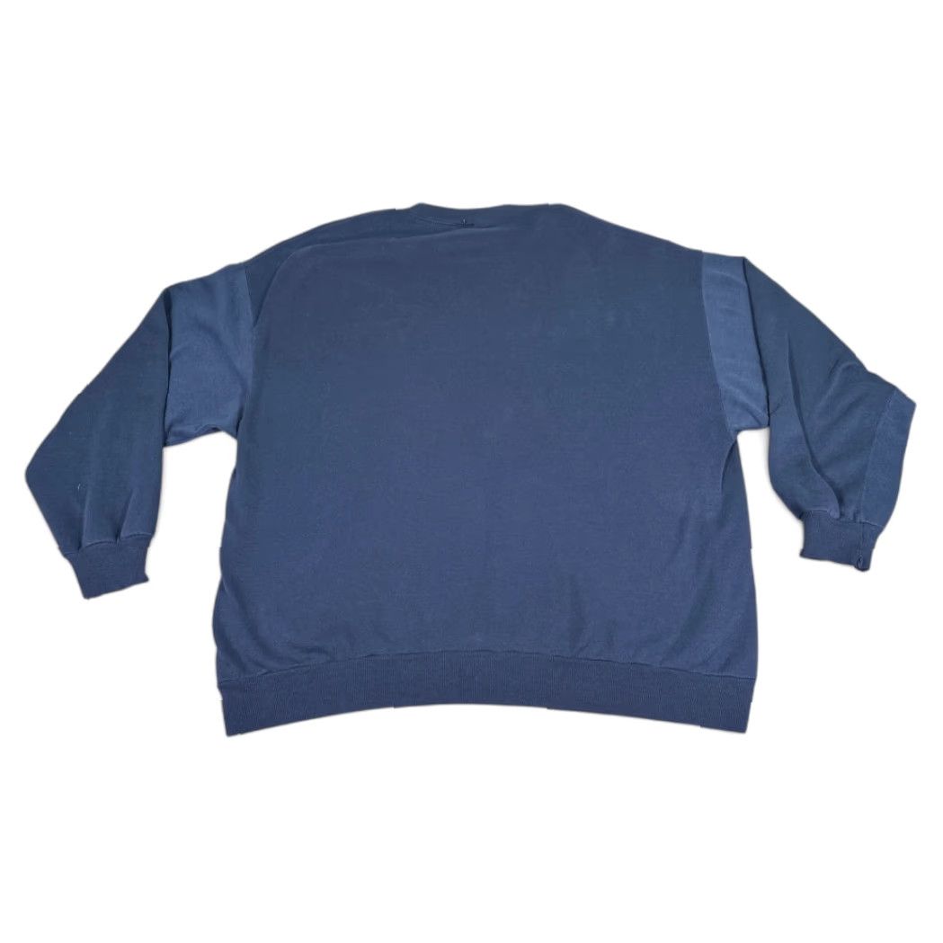 Jerzees VINTAGE Jerzees Marching Band Sweater Shirt Adult EXTRA LARGE Blue 90s Graphic Print Cotton Blend Crew Neck Long Sleeve Pullover USA Mens XL Size US XL / EU 56 / 4 - 5 Thumbnail