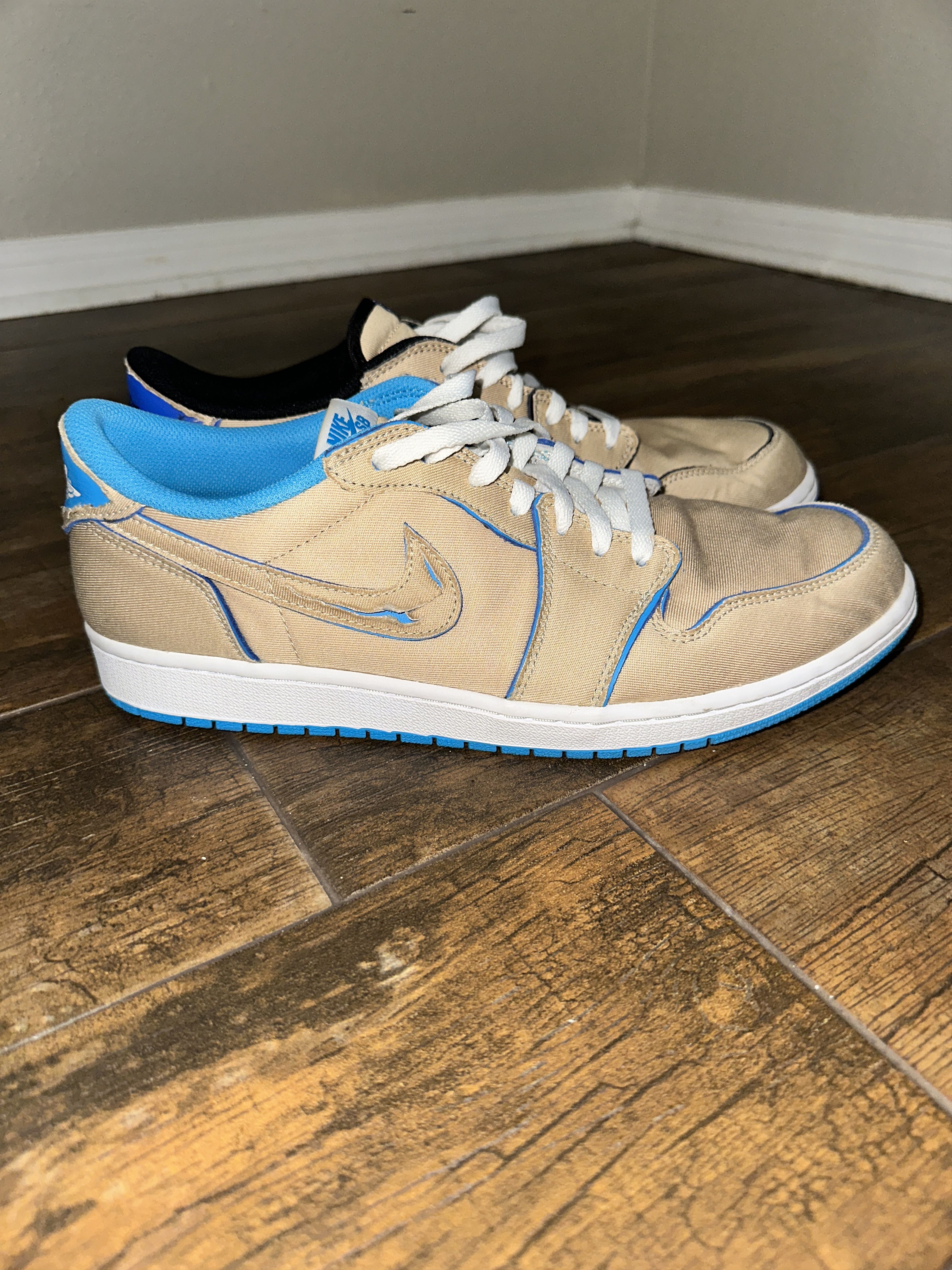 Nike Nike SB Air Jordan 1 Low Lance Mountain Desert Ore Size US 11.5 / EU 44-45 - 4 Thumbnail