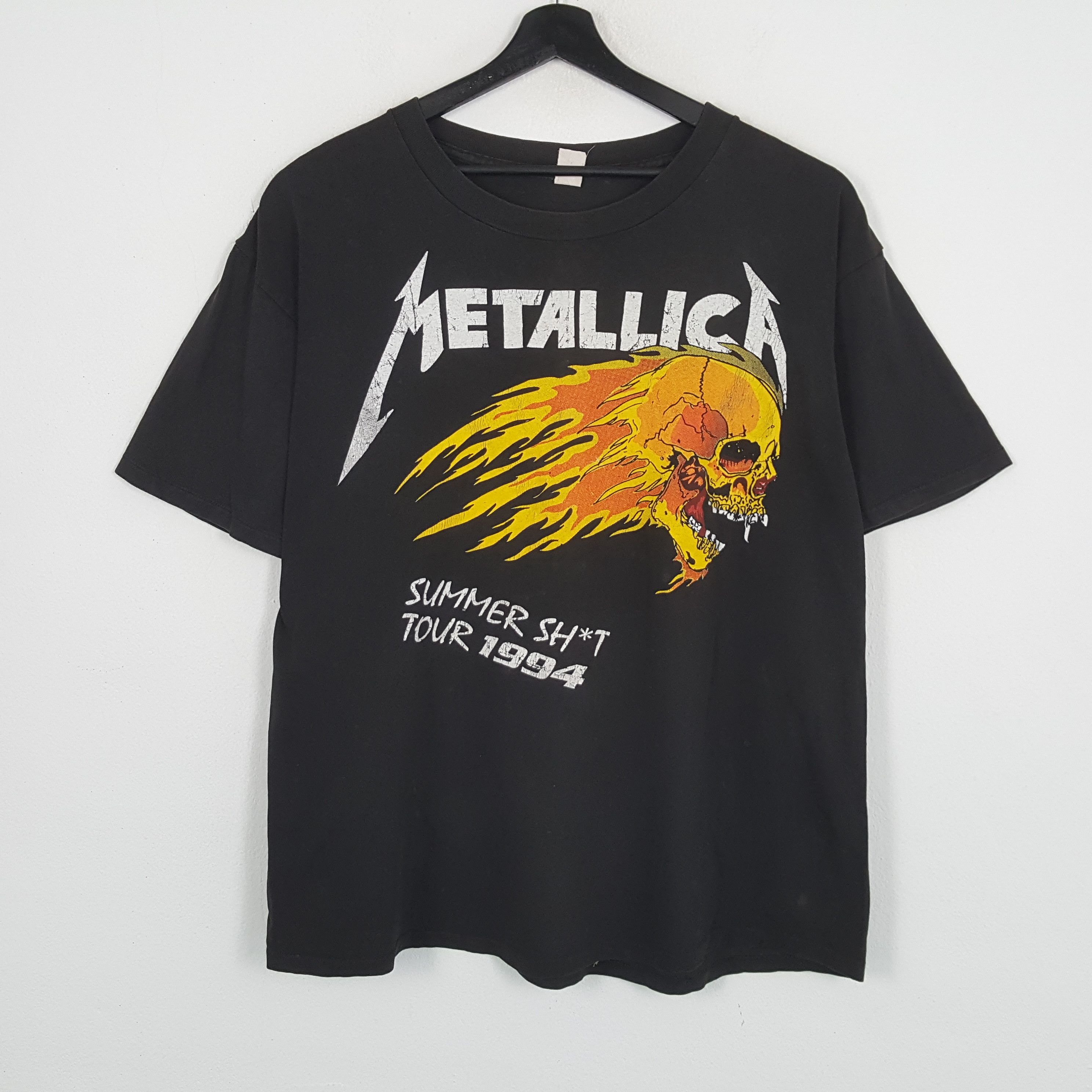 Band Tees × Metallica × Vintage METALLICA Rock Band Music Vintage Tshirt Size US XXL / EU 58 / 5 - 1 Thumbnail