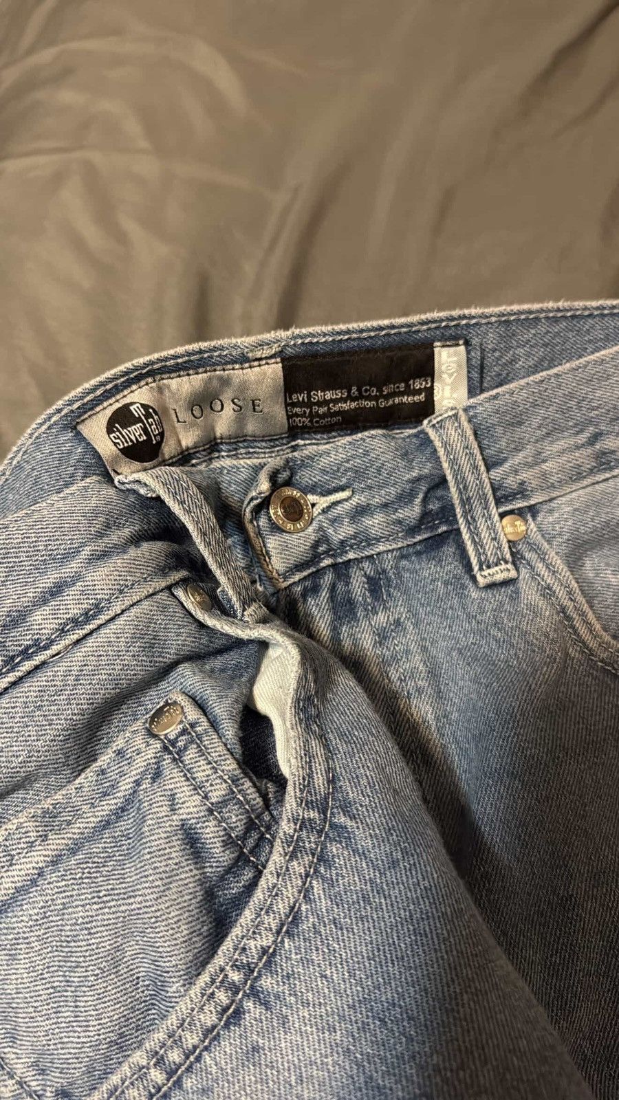 Levi's Vintage Clothing Luxury Flared Silvertab Levis (limited edition) Size US 34 / EU 50 - 4 Thumbnail