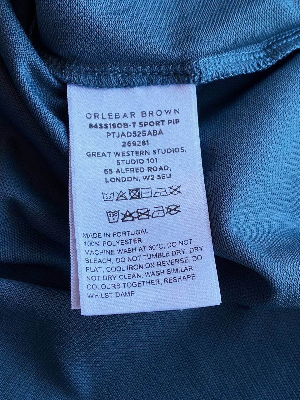 Orlebar Brown Orlebar Brown Performance T-Shirt Blue Size US M / EU 48-50 / 2 - 7 Thumbnail