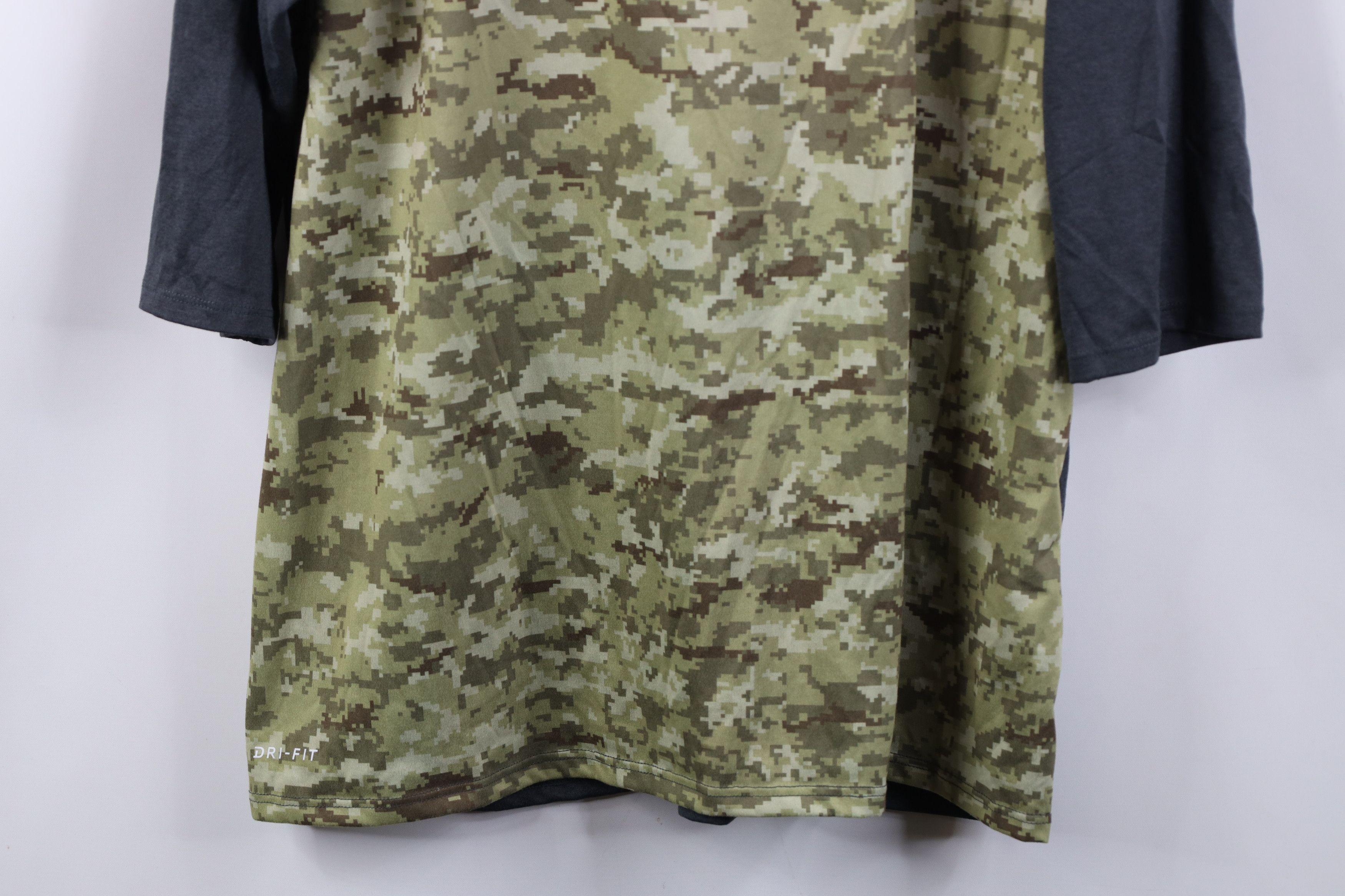 Nike Nike Salute To Service Detroit Lions 3/4 Sleeve T-Shirt Size US XL / EU 56 / 4 - 3 Thumbnail