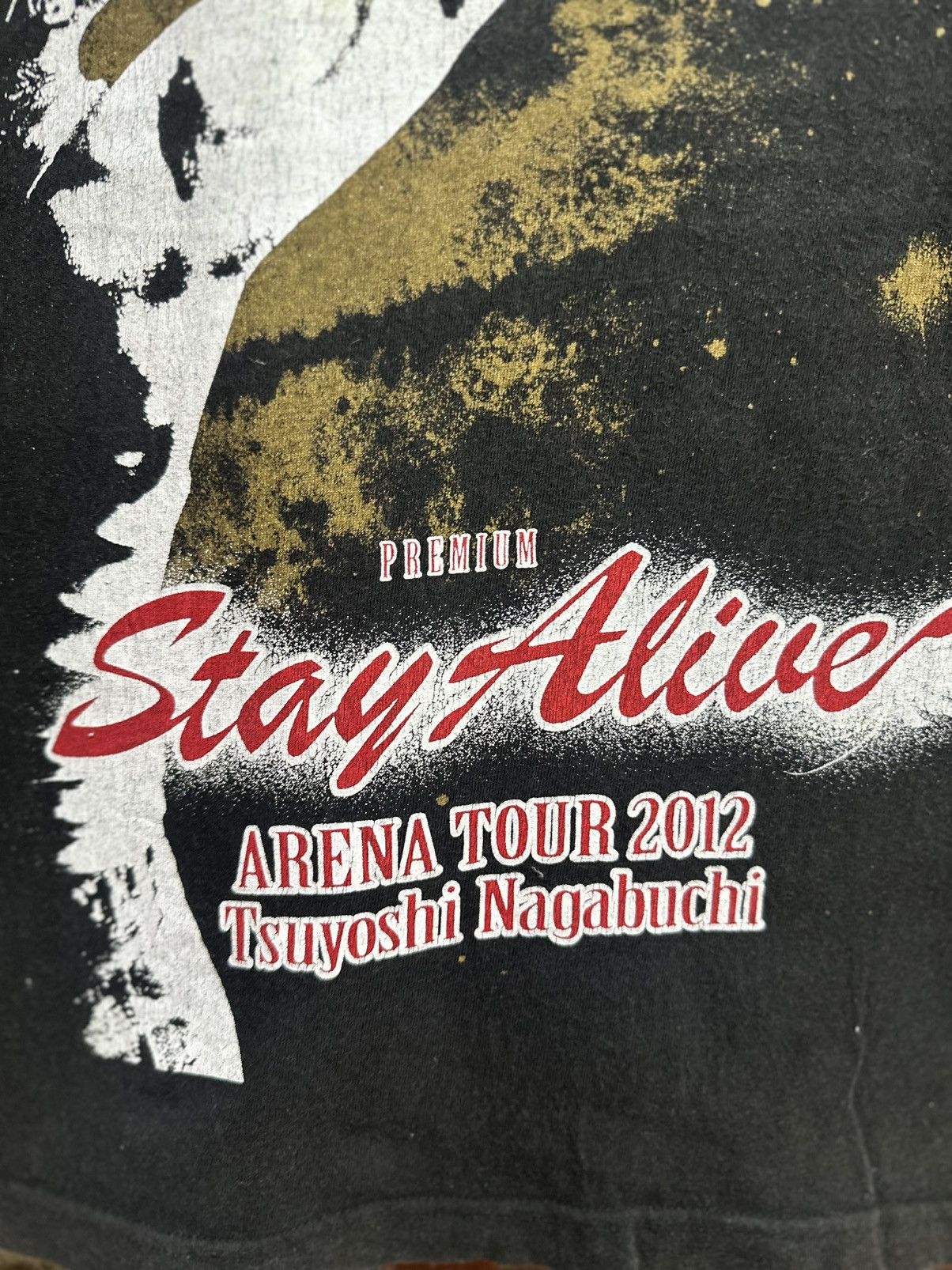Band Tees Vintage Stay Alive Tsuyoshi Nagabuchi Faded Tee Size US M / EU 48-50 / 2 - 3 Thumbnail