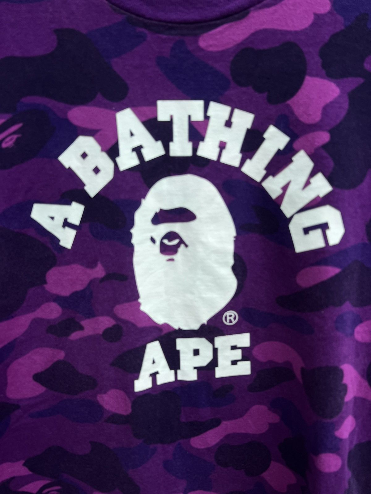 Bape Bape Color Camo College Tee Size US M / EU 48-50 / 2 - 3 Thumbnail
