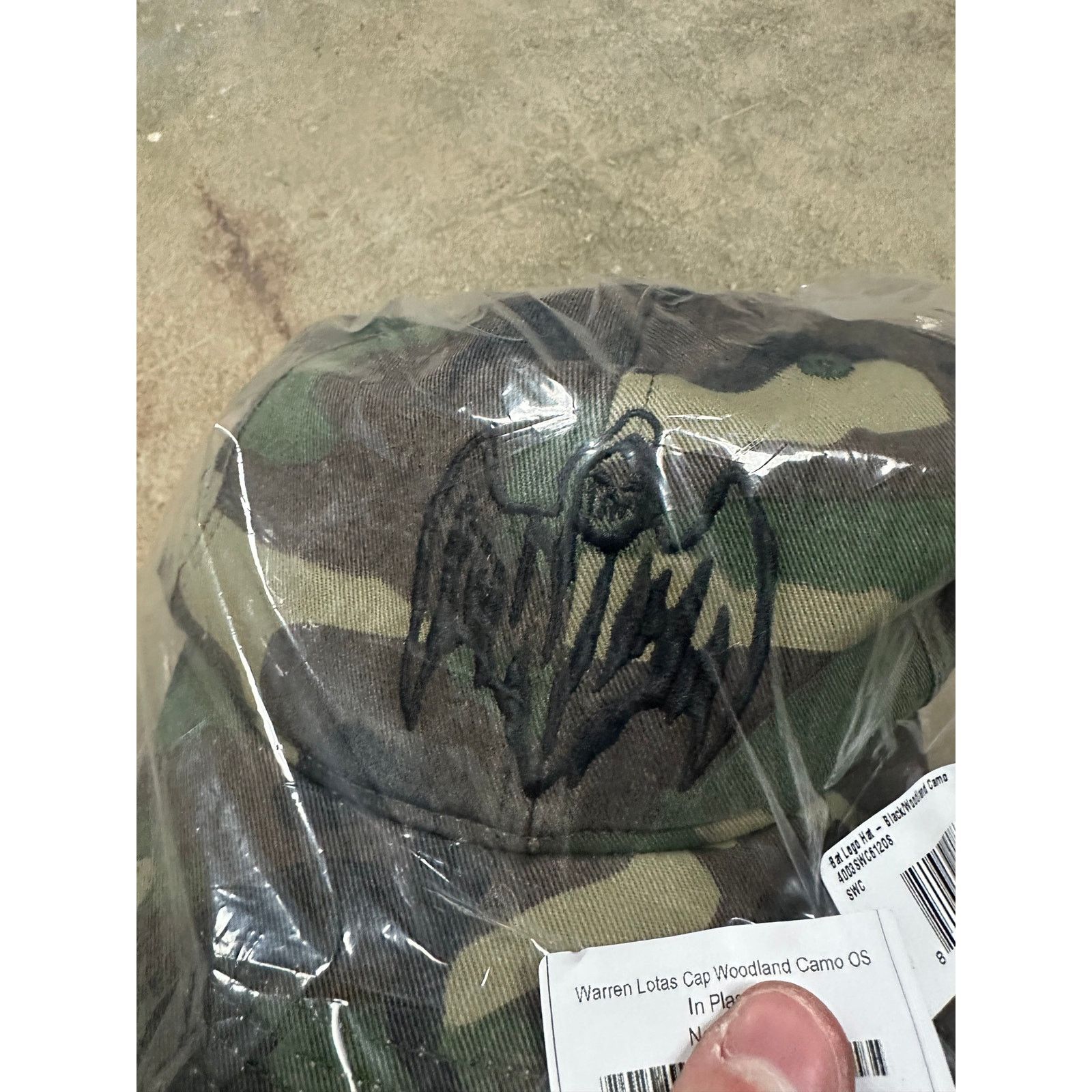 Warren Lotas Warren Lotas Cap Woodland Camo New OS In Plastic Size ONE SIZE - 2 Thumbnail